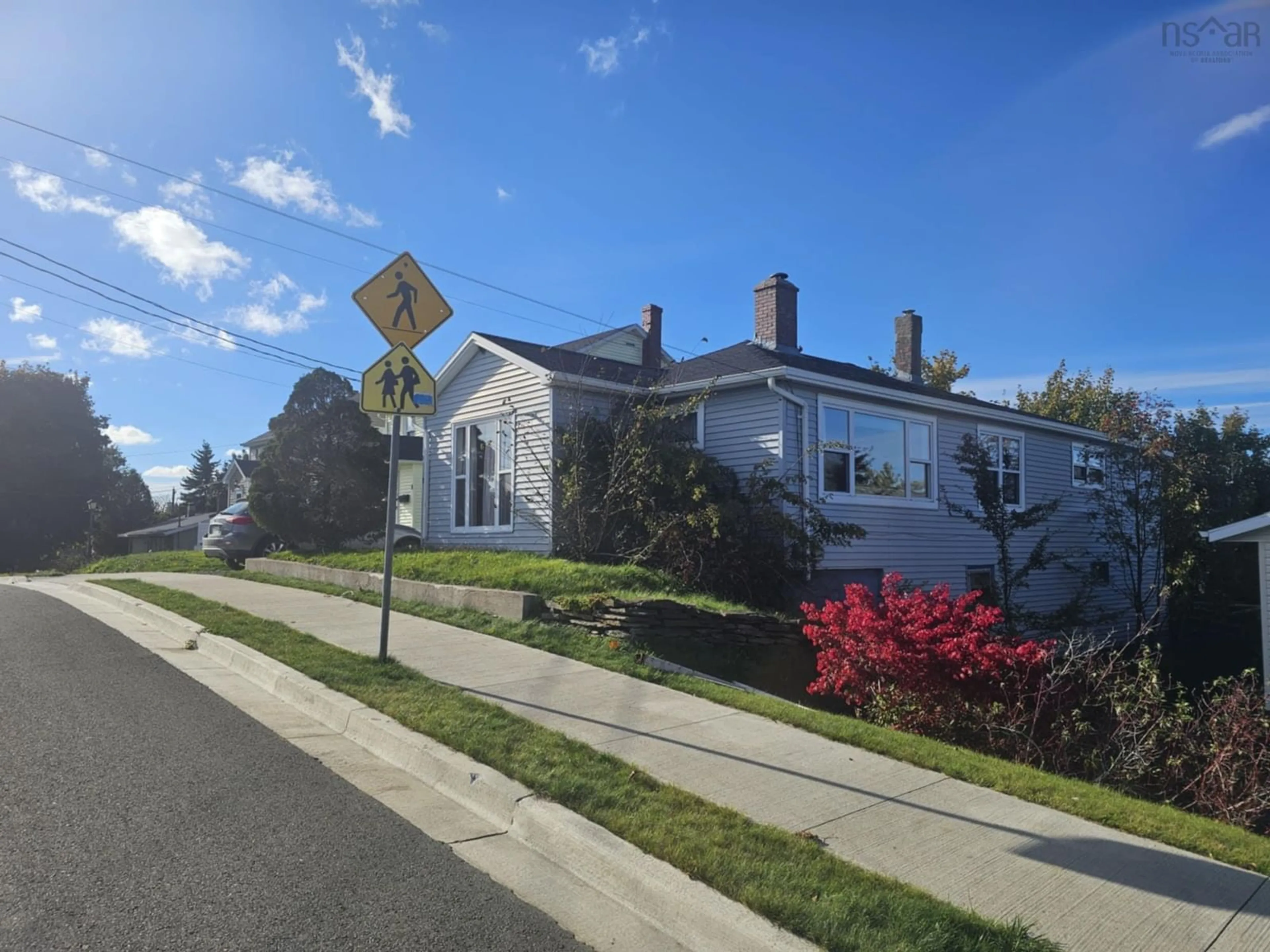 Frontside or backside of a home, the street view for 1 Mt Kemmel St, Sydney Nova Scotia B1S 2W2