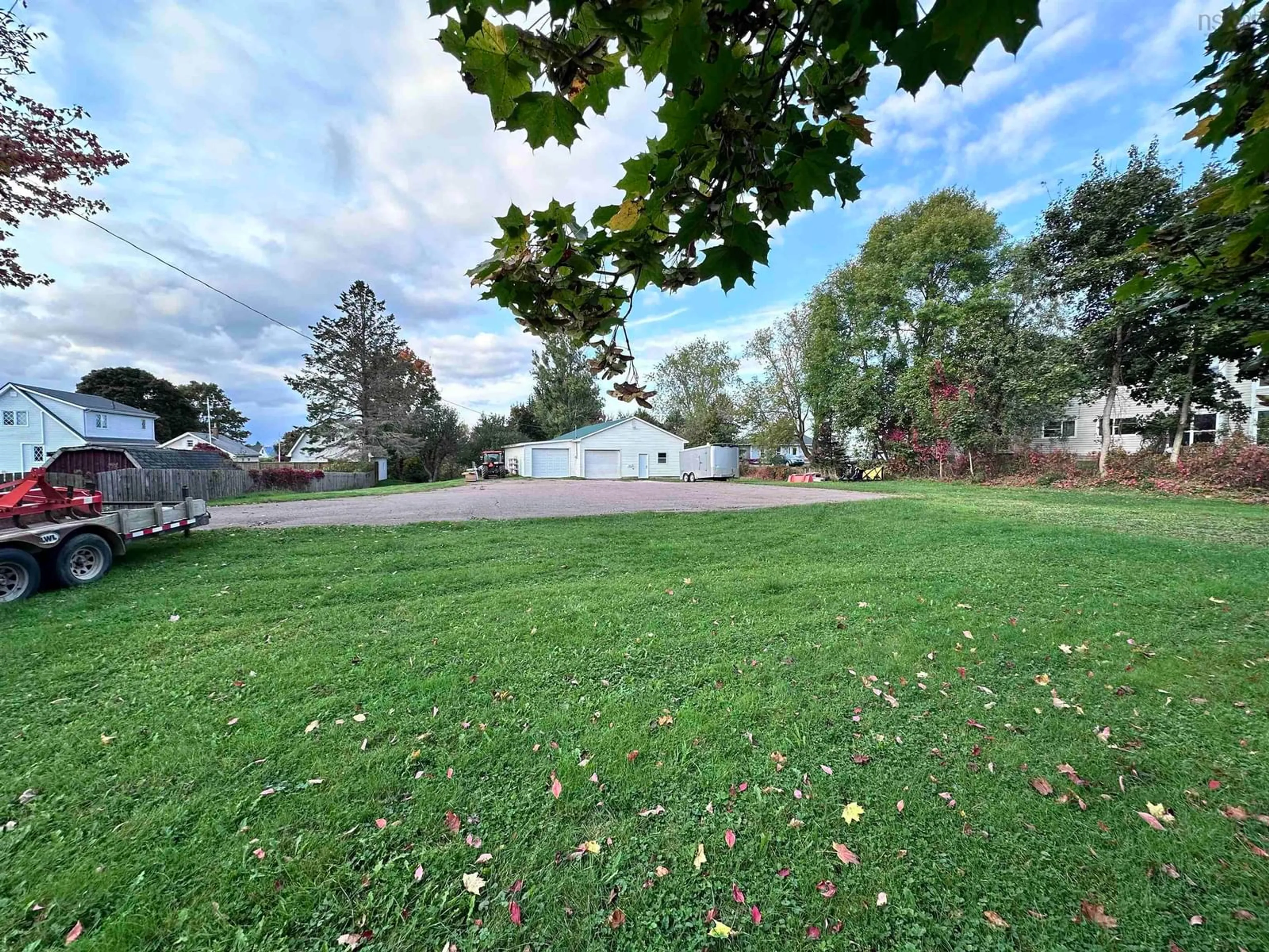 A pic from outside/outdoor area/front of a property/back of a property/a pic from drone, water/lake/river/ocean view for 20 Hillcrest Ave, Bible Hill Nova Scotia B2N 4L3