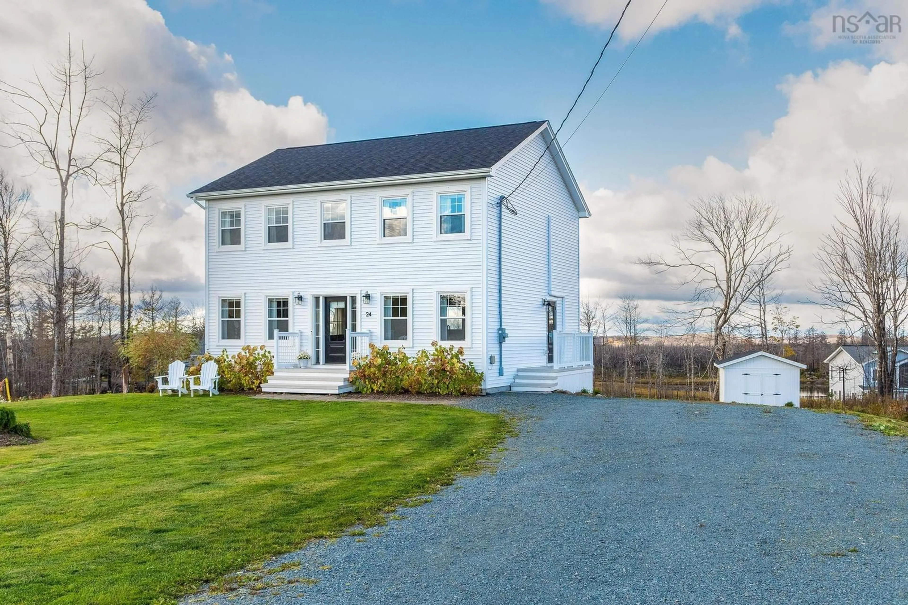 Frontside or backside of a home, cottage for 24 Yew St, Hammonds Plains Nova Scotia B4B 0M8