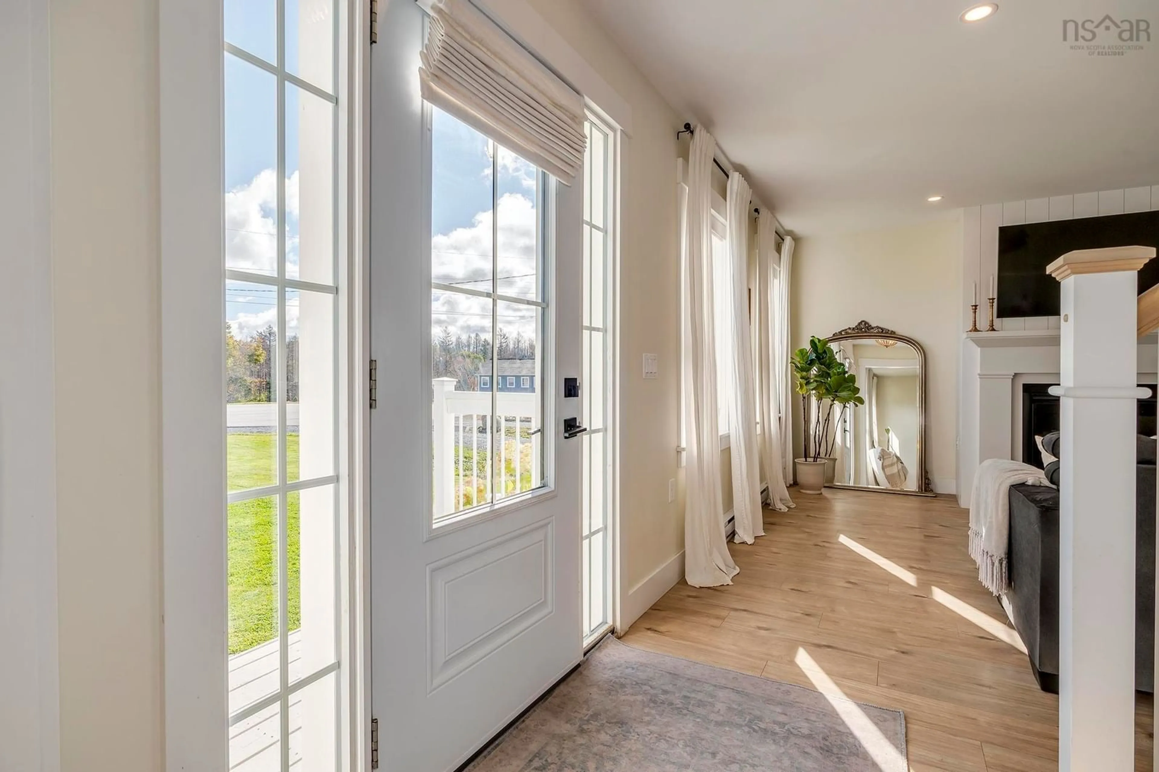 Indoor entryway, wood floors for 24 Yew St, Hammonds Plains Nova Scotia B4B 0M8