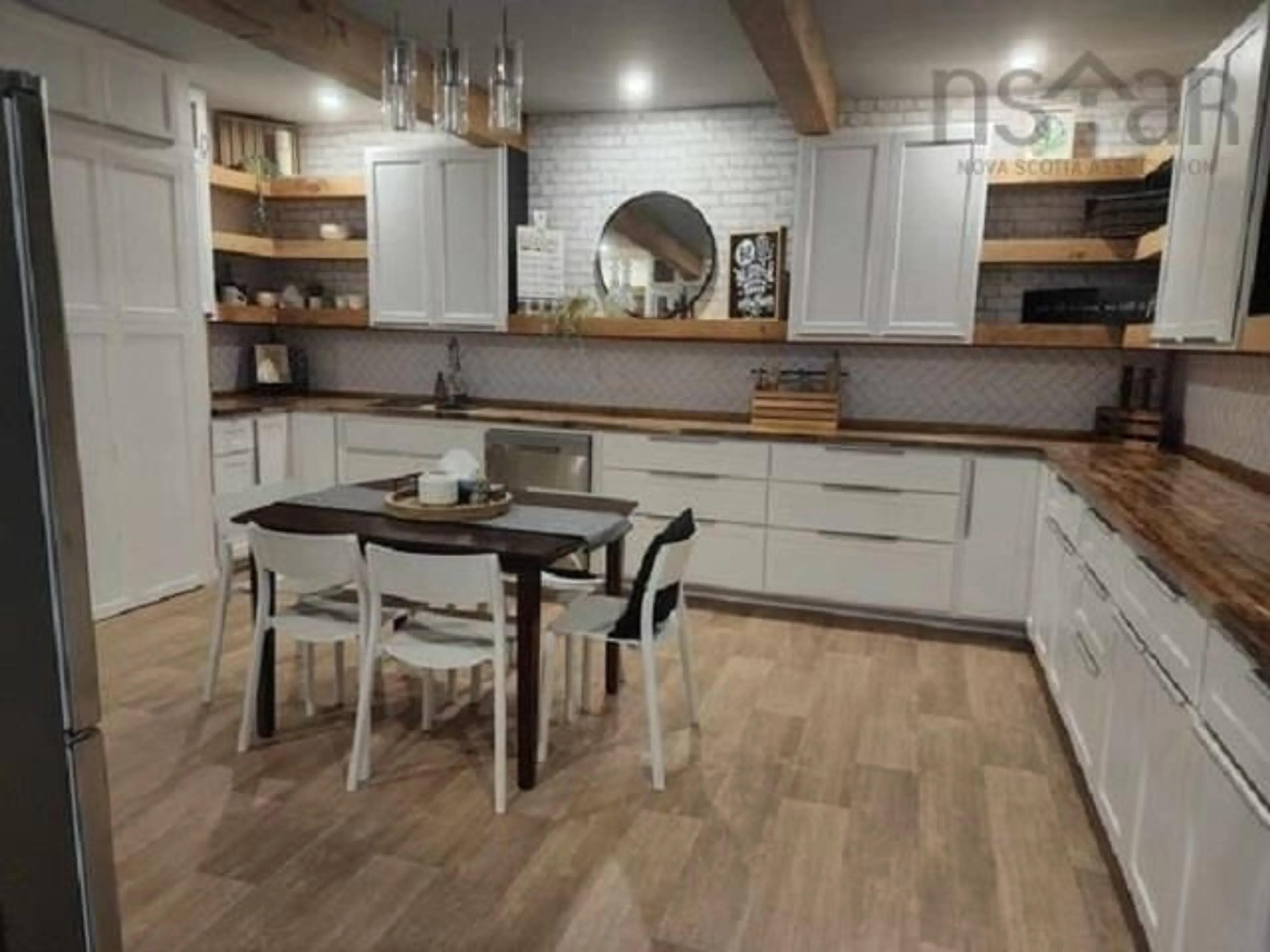 Open concept kitchen for 6388 Seaside Dr, Gardiner Mines Nova Scotia B1H 5M7