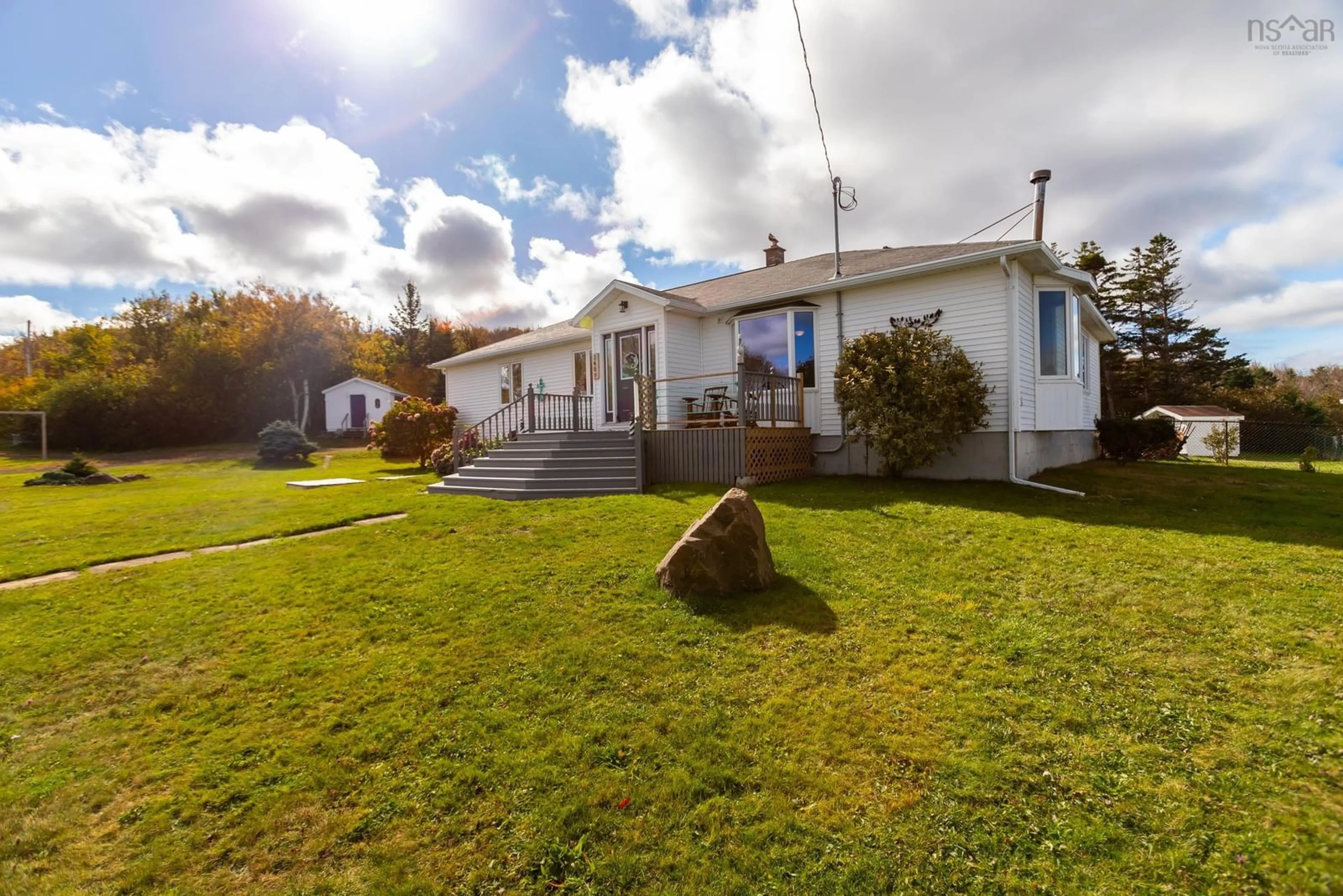 Frontside or backside of a home, cottage for 1407 Lighthouse Road, Bay View Nova Scotia B0V 1A0