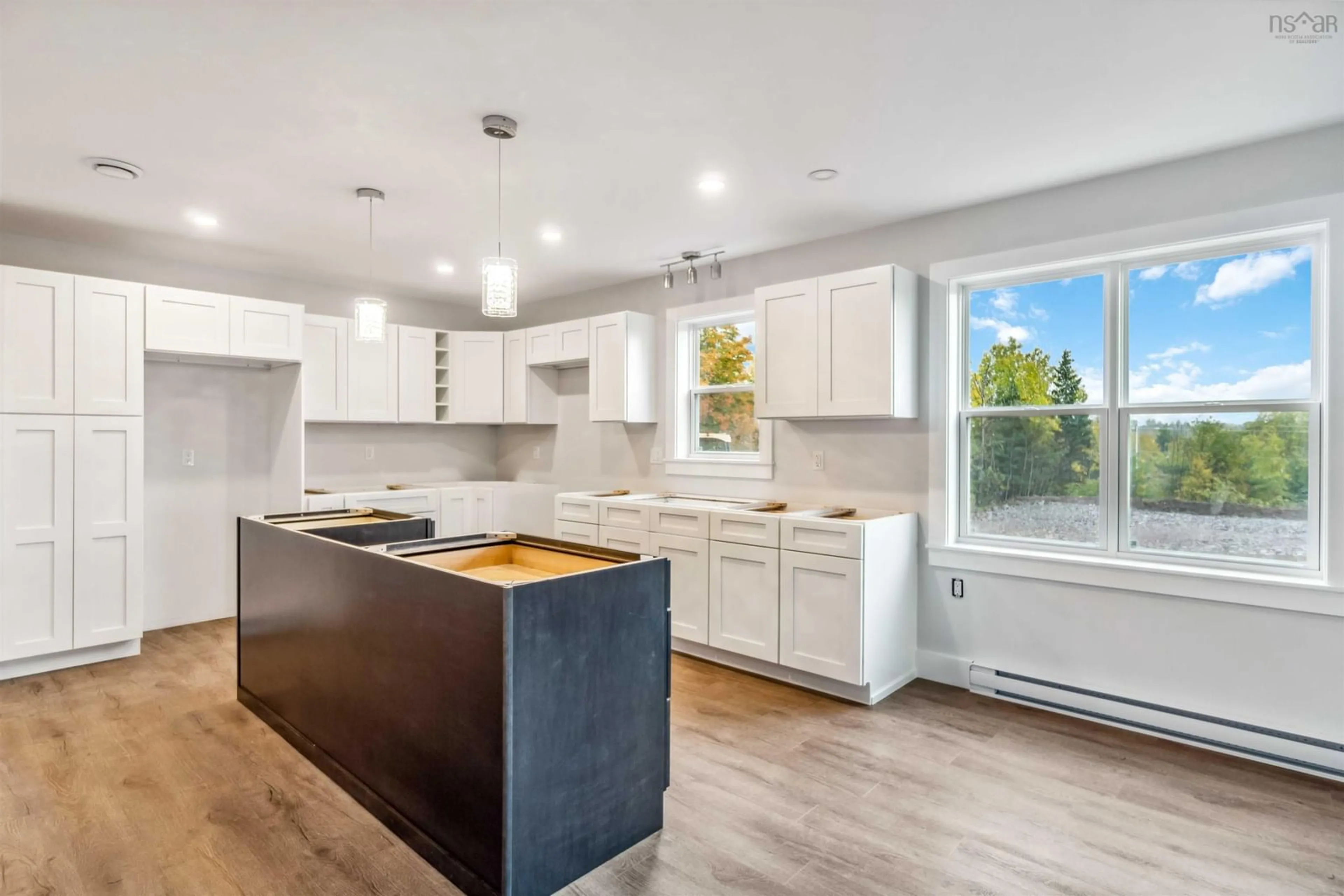 Open concept kitchen for 34 Pemberton Ave, Garland Nova Scotia B0N 2T0