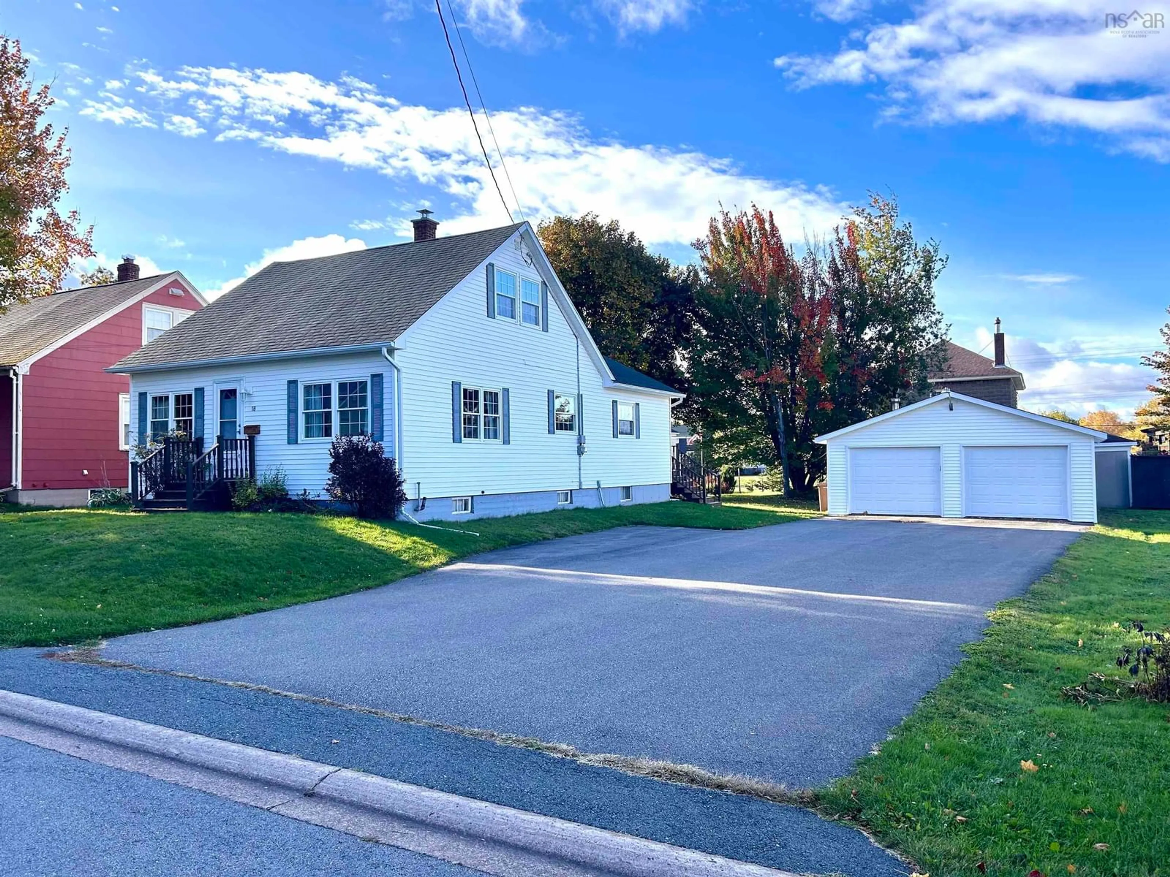 Frontside or backside of a home, cottage for 18 Haliburton St, Amherst Nova Scotia B4H 2N7