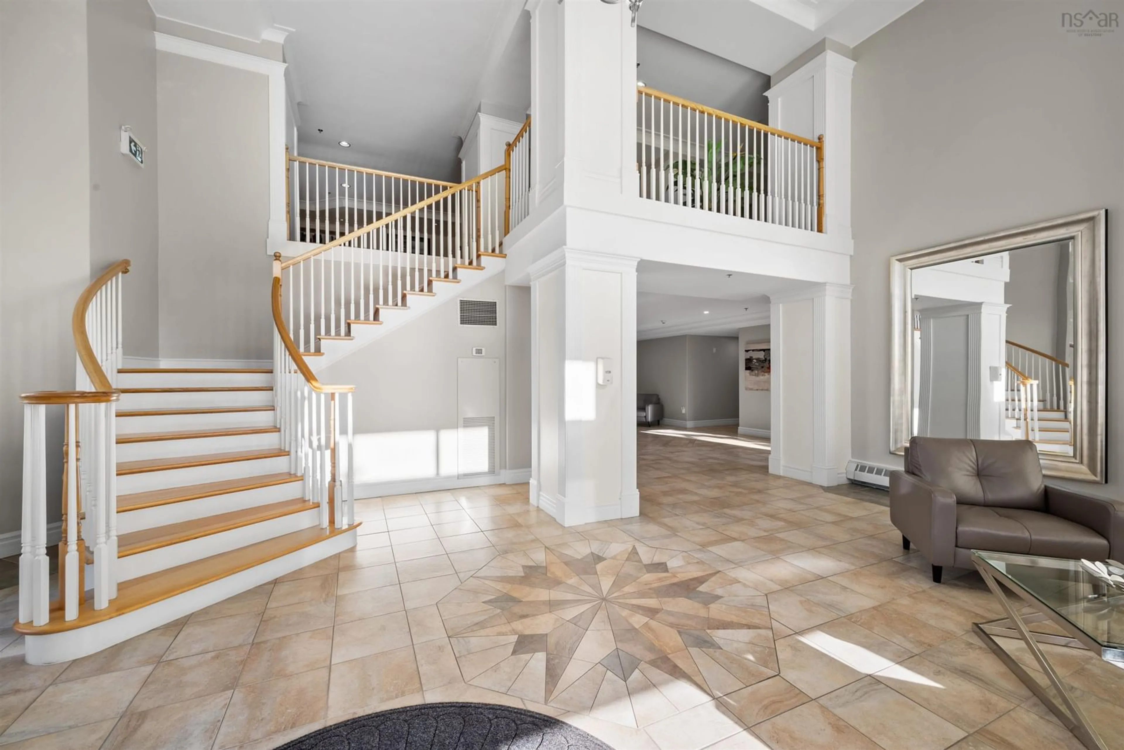 Indoor foyer, cement floor for 120 Southgate Dr #202, Bedford Nova Scotia B4A 0B1