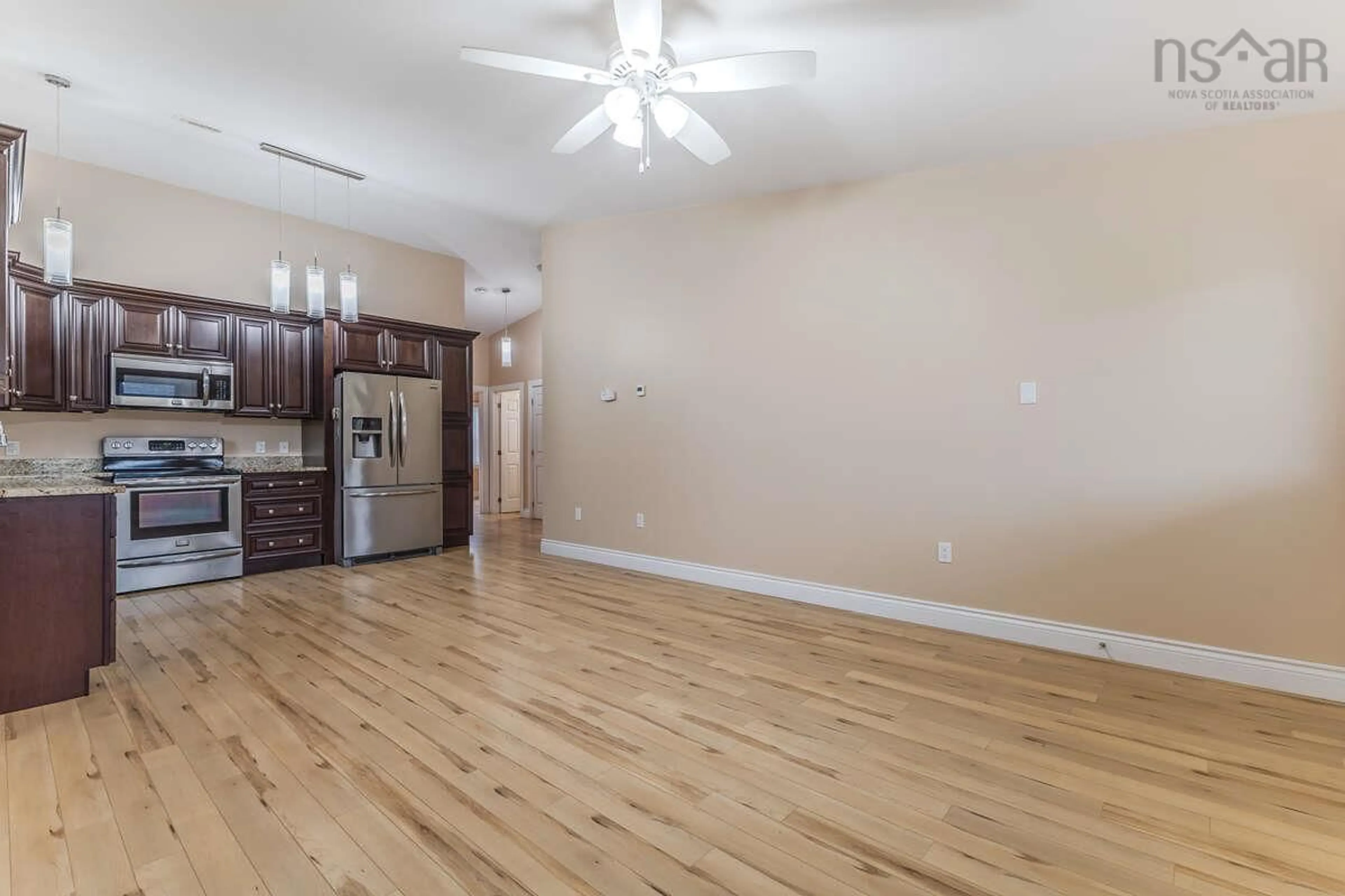 A pic of a room, wood floors for 18 Mitchell Dr, Truro Heights Nova Scotia B6L 1M6