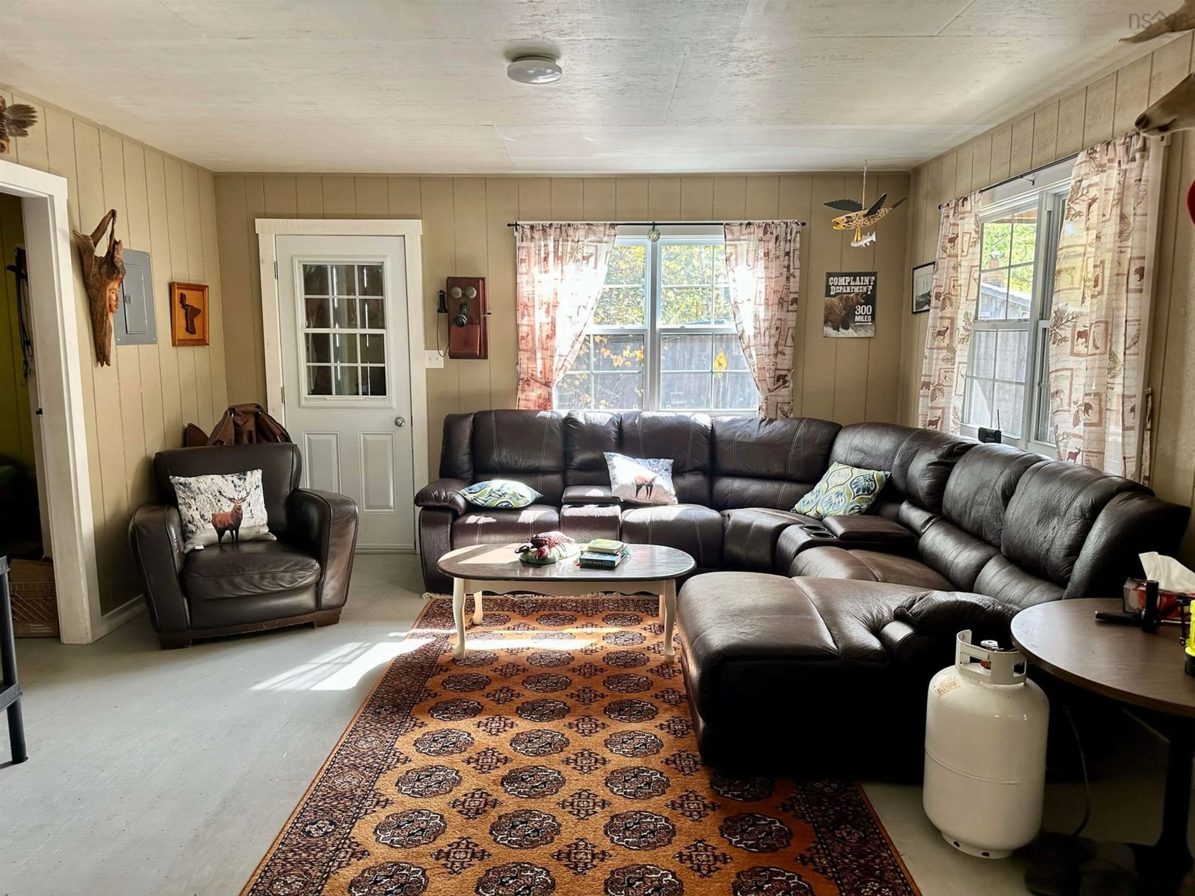 Living room, wood floors for Medway River Rd #Lot 26, Charleston Nova Scotia B0J 2H0