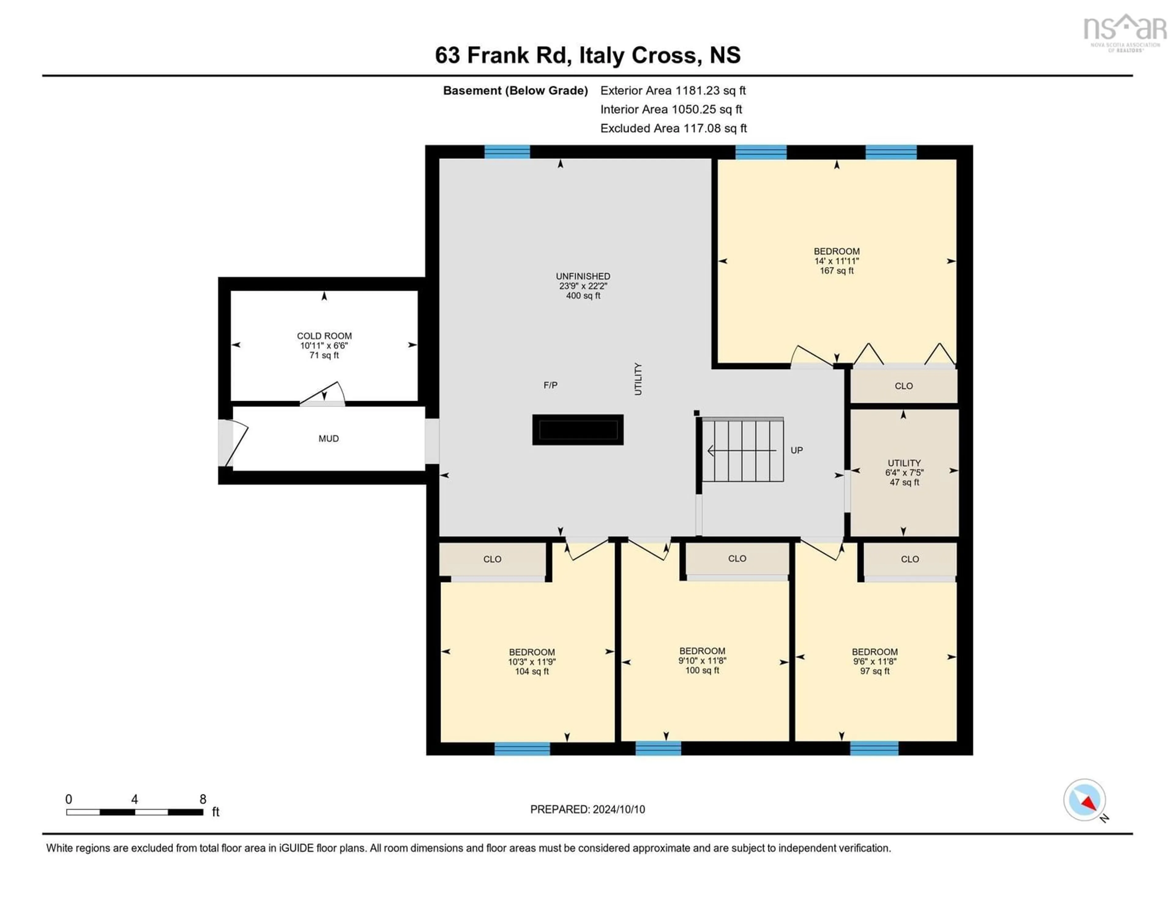 Floor plan for 63 Frank Rd, Italy Cross Nova Scotia B4V 0M6