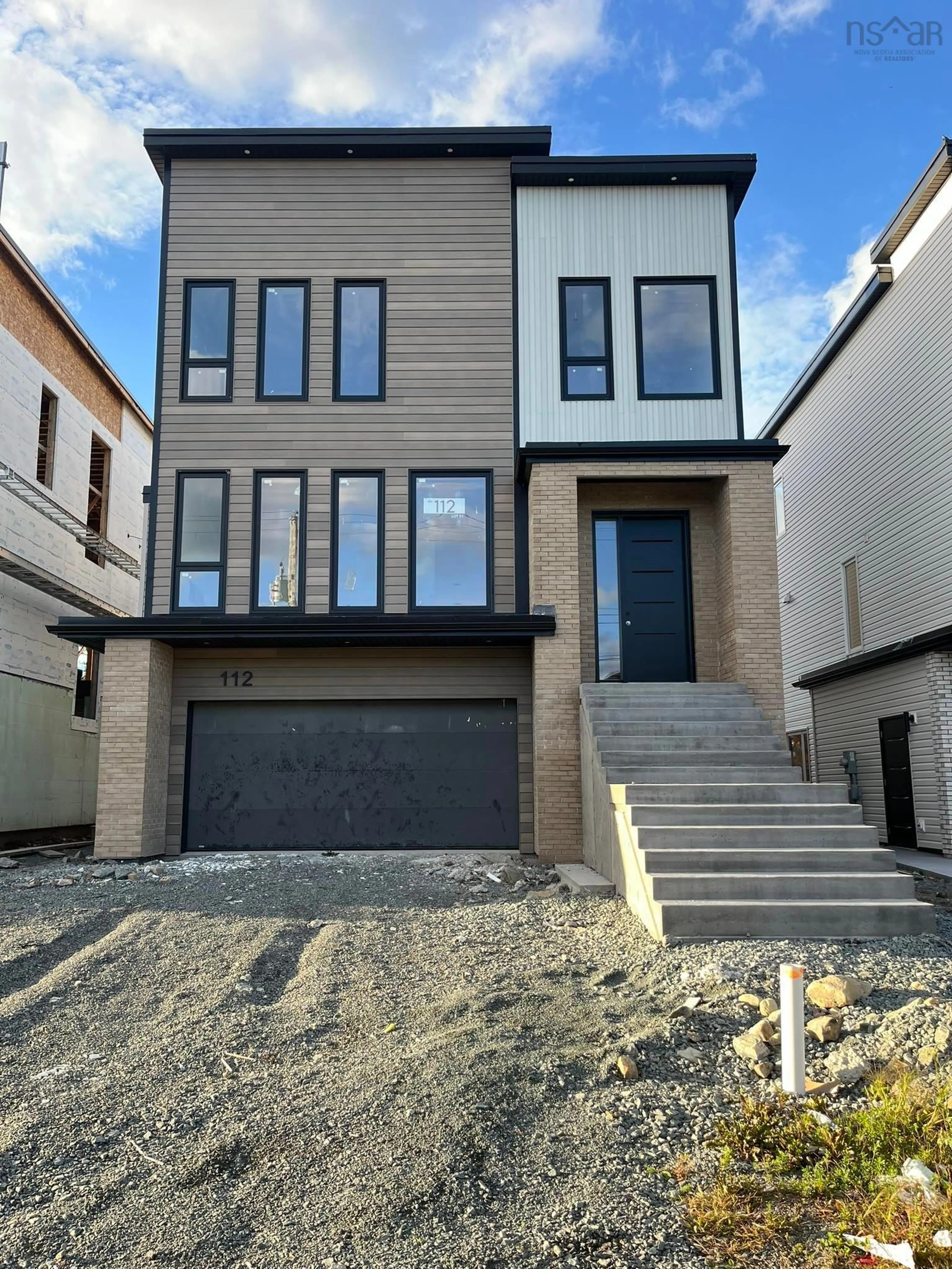 A pic from exterior of the house or condo, the street view for 112 Samaa Court, Bedford West Nova Scotia B4B 0Y4