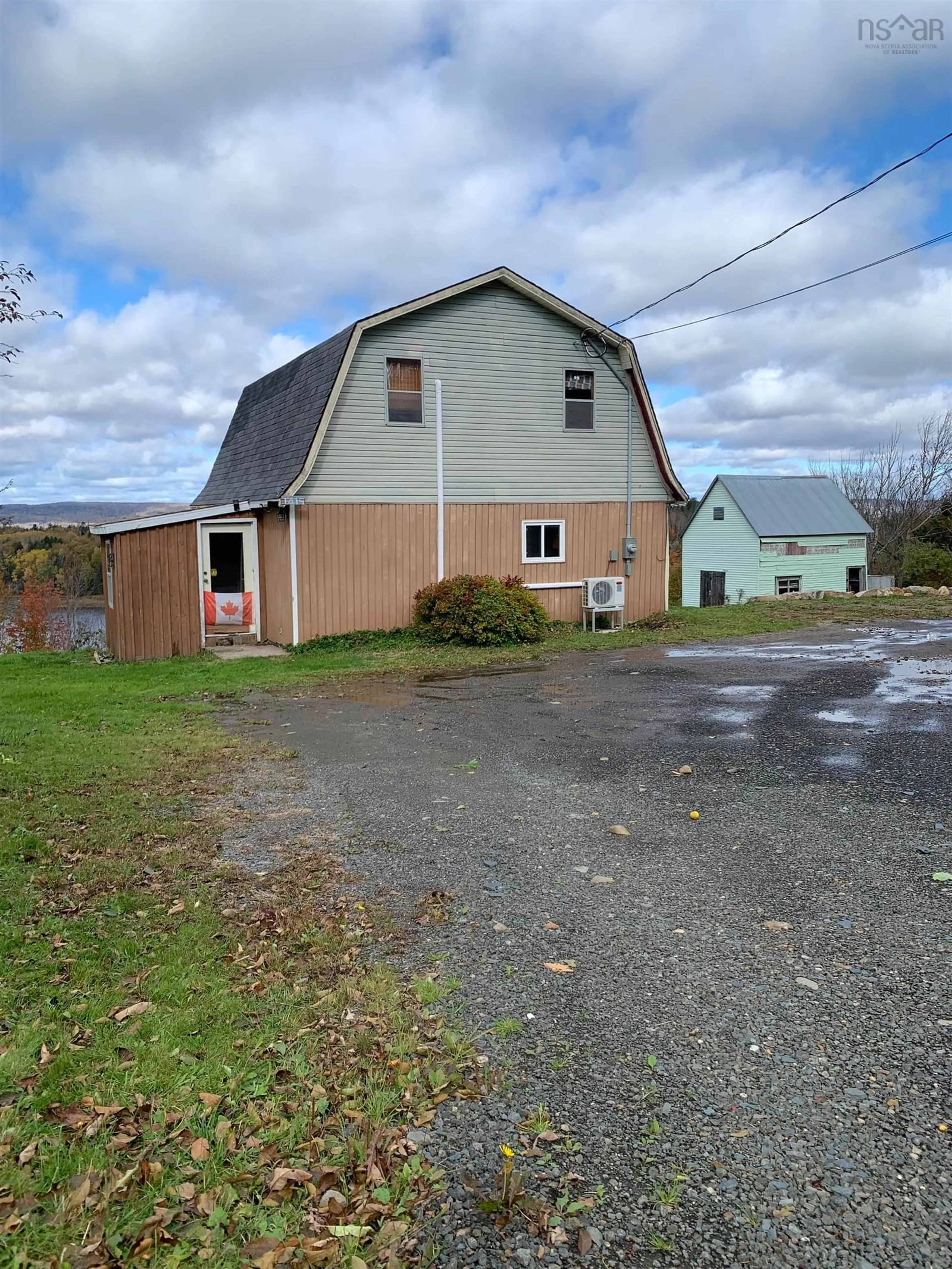 Frontside or backside of a home, the front or back of building for 1421 Highway 1, Clementsport Nova Scotia B0S 1E0