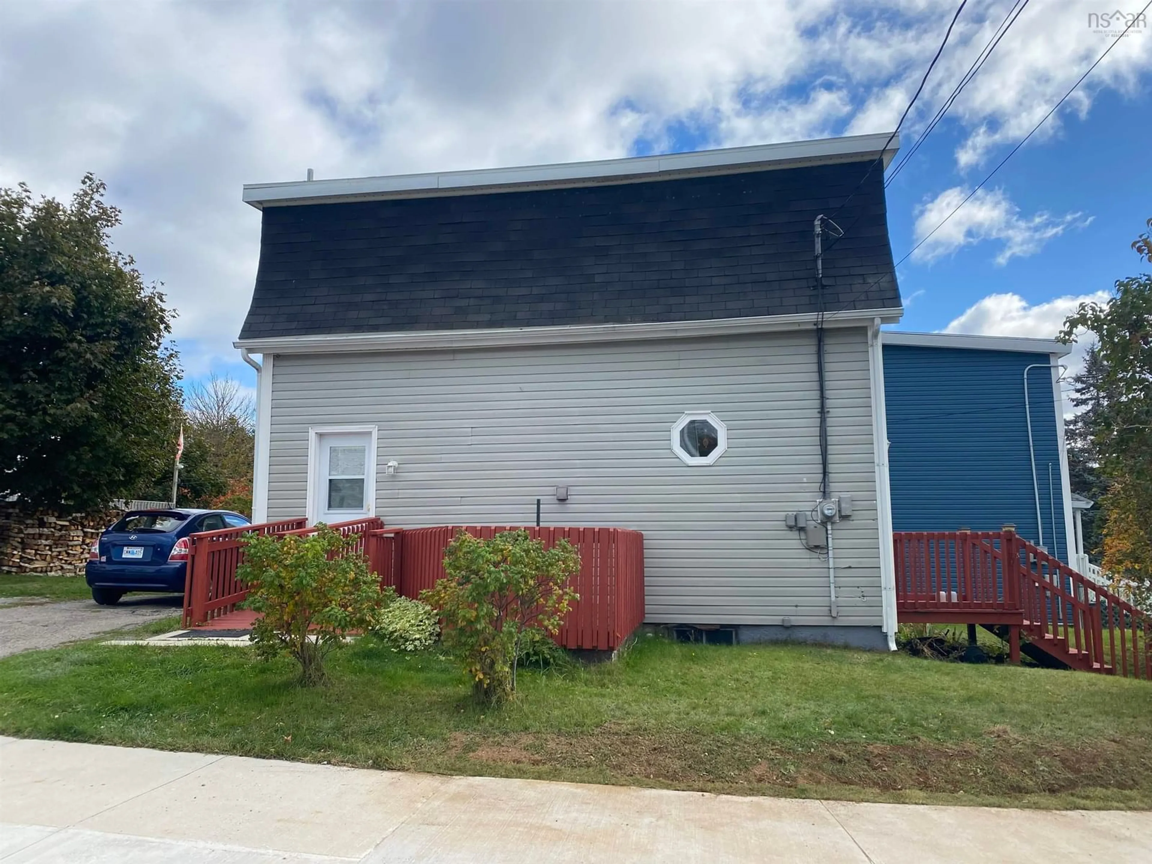 Frontside or backside of a home, the front or back of building for 53 Margaret Street, North Sydney Nova Scotia B2A 2H6