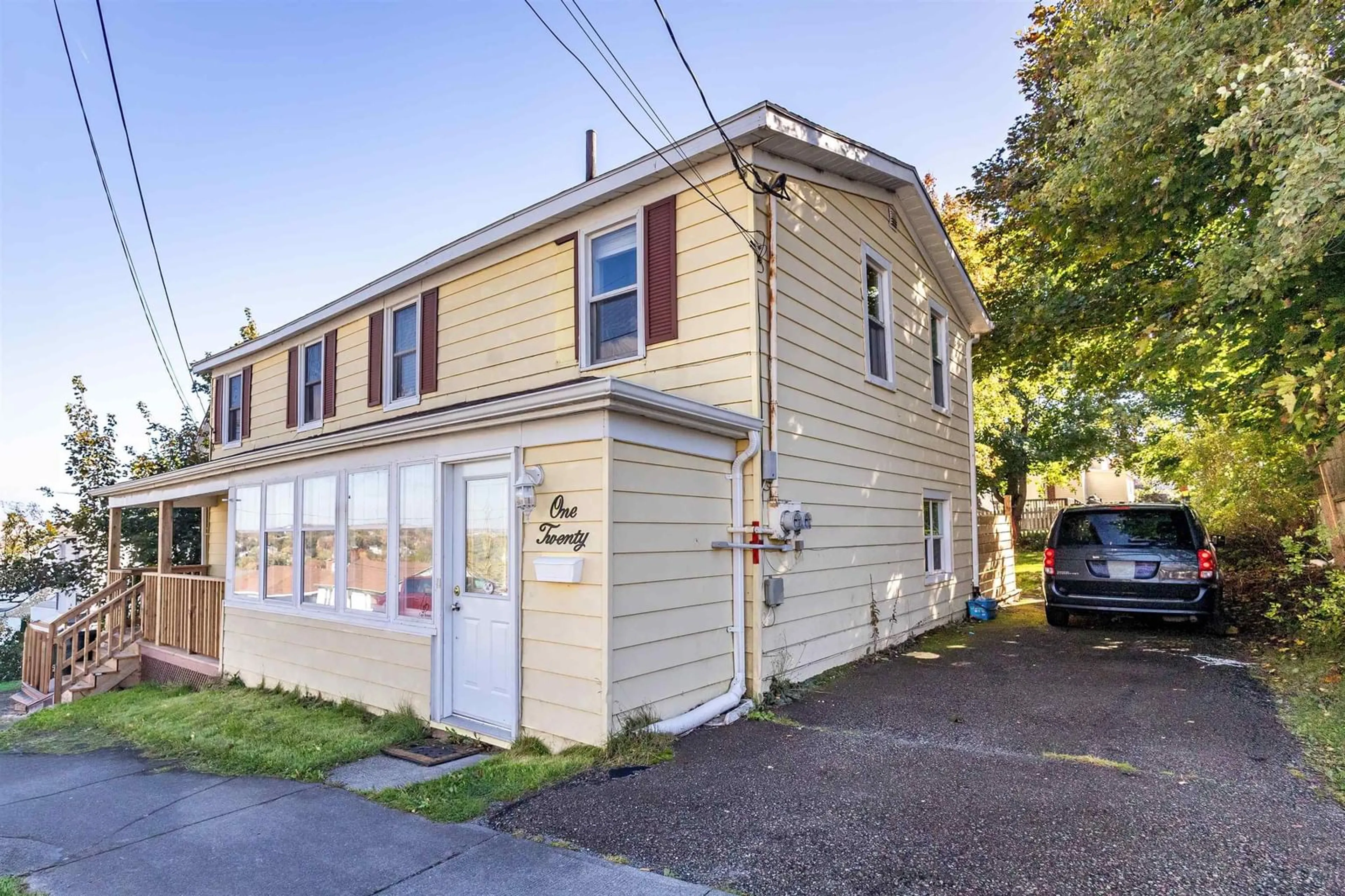 A pic from exterior of the house or condo, the front or back of building for 120-124 Colby St, Sydney Nova Scotia B1P 3R2