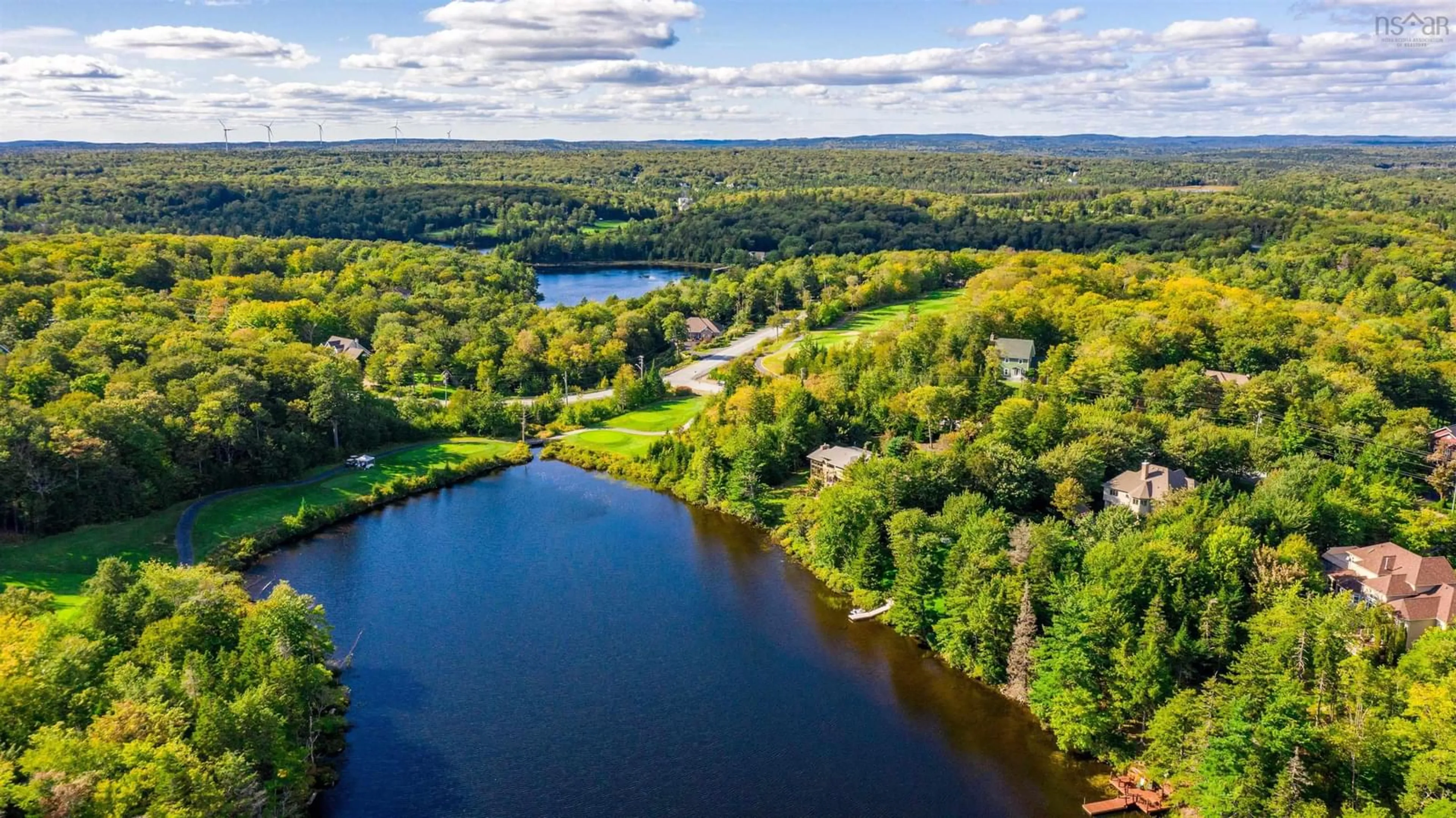 A pic from exterior of the house or condo, the view of lake or river for 10 Thompson Run, Hammonds Plains Nova Scotia B4B 1T7