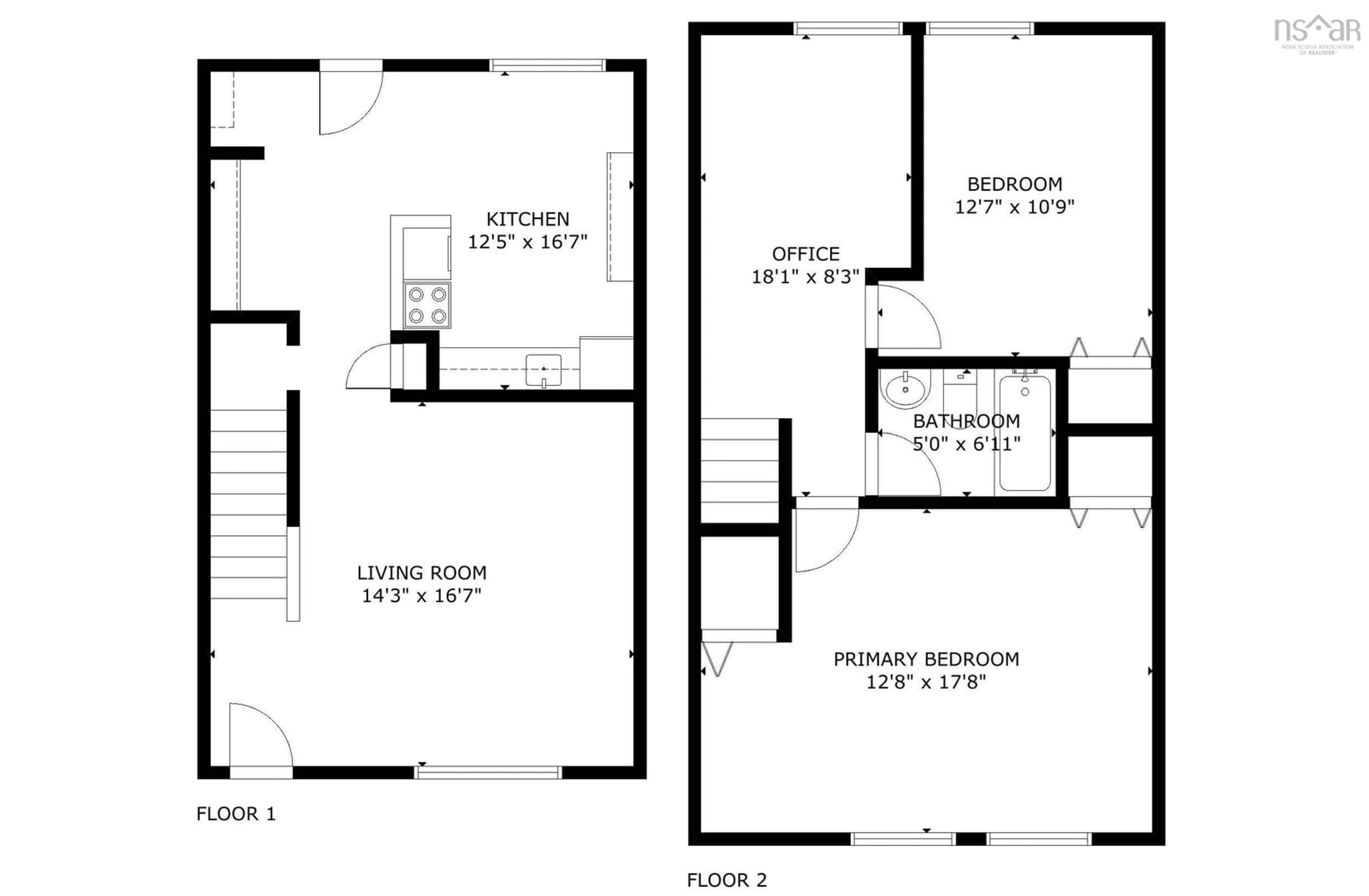 Floor plan for 60 Drumdonald Rd, Cowie Hill Nova Scotia B3P 2K9