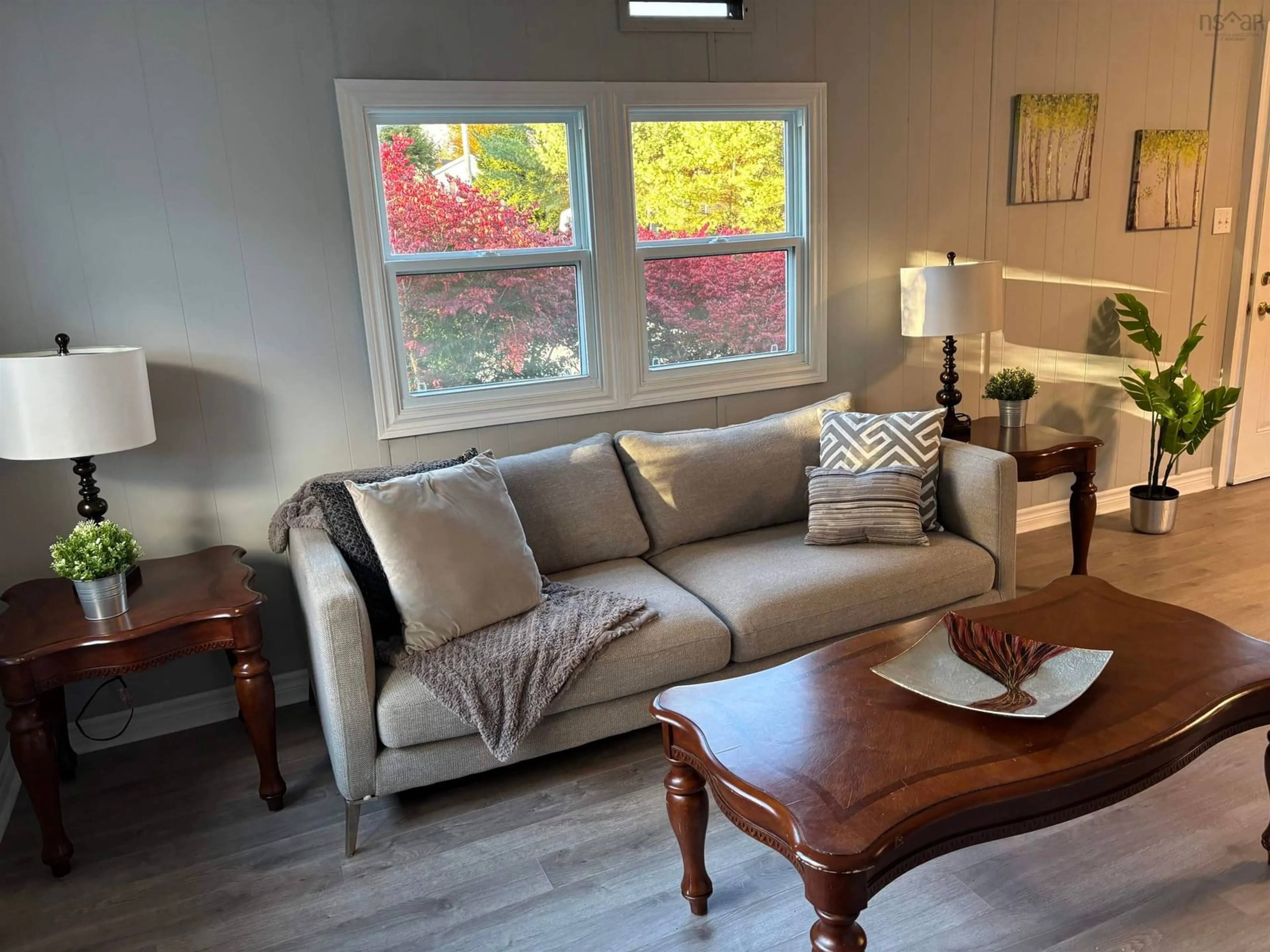 Living room, wood floors for 2 Bashful Ave, Lake Echo Nova Scotia B3E 1B9