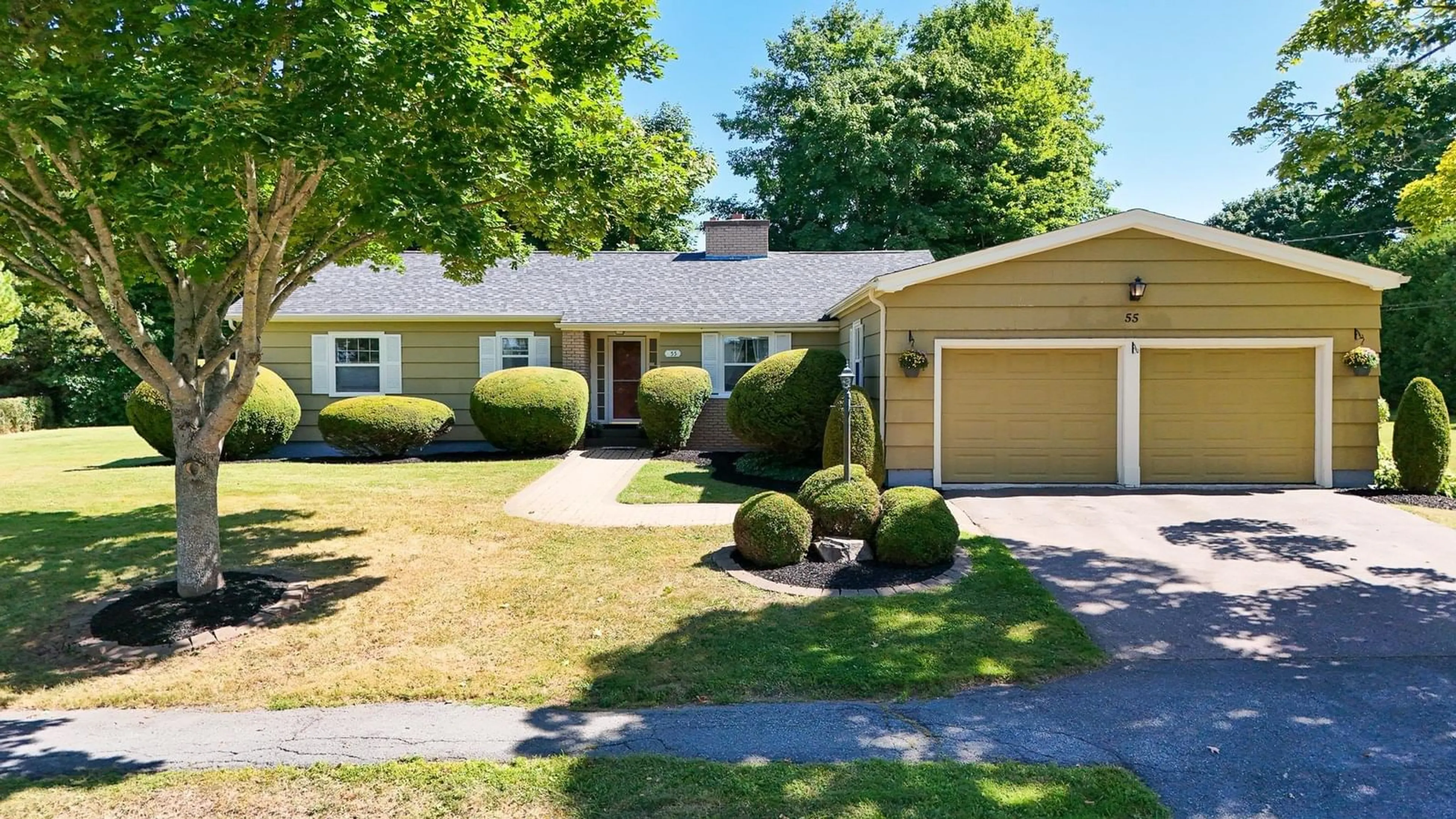 Frontside or backside of a home, cottage for 55 Kent Ave, Wolfville Nova Scotia B4P 1V8