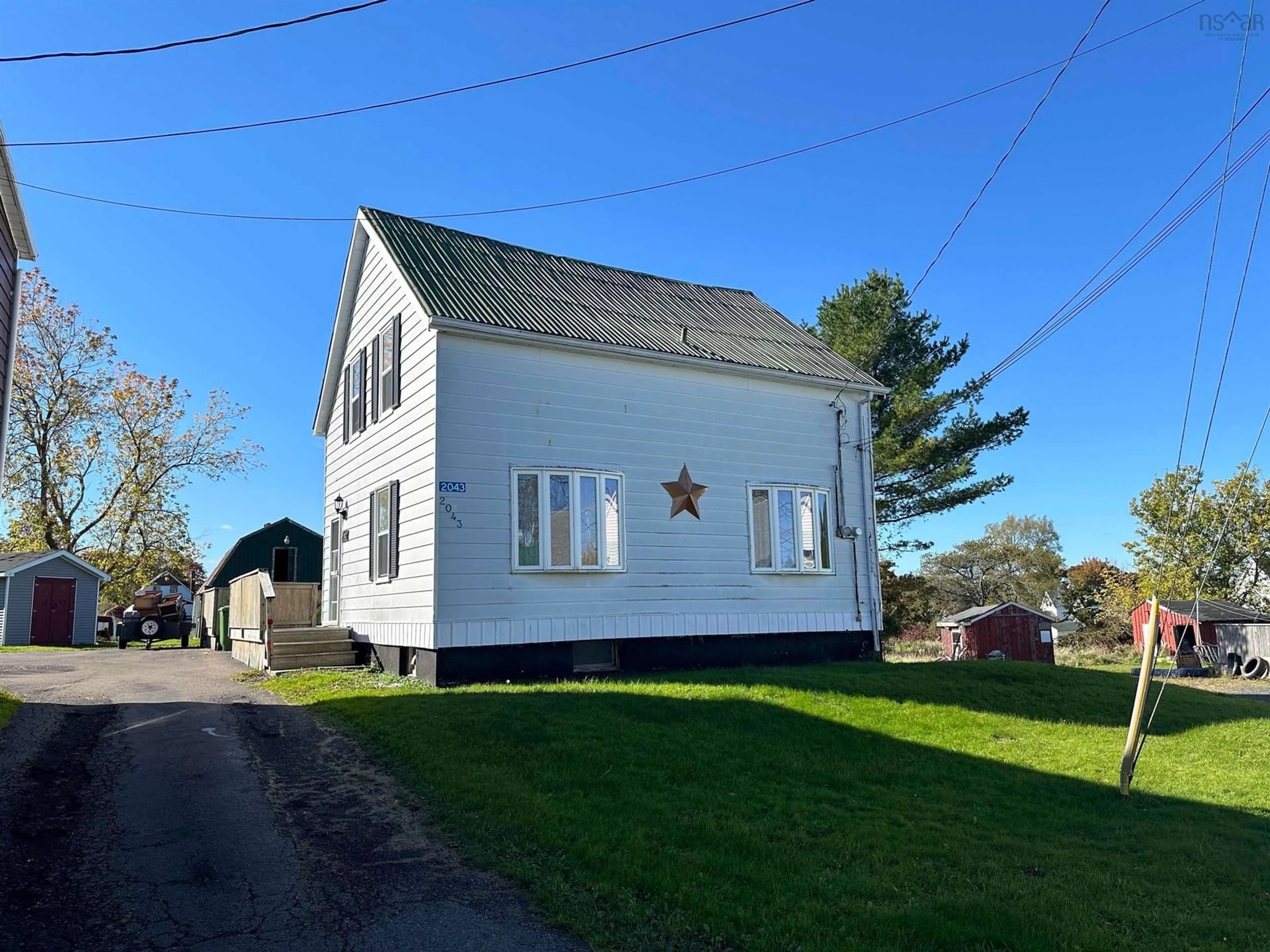 Frontside or backside of a home, cottage for 2043 Irving Street, Westville Nova Scotia B0K 2A0