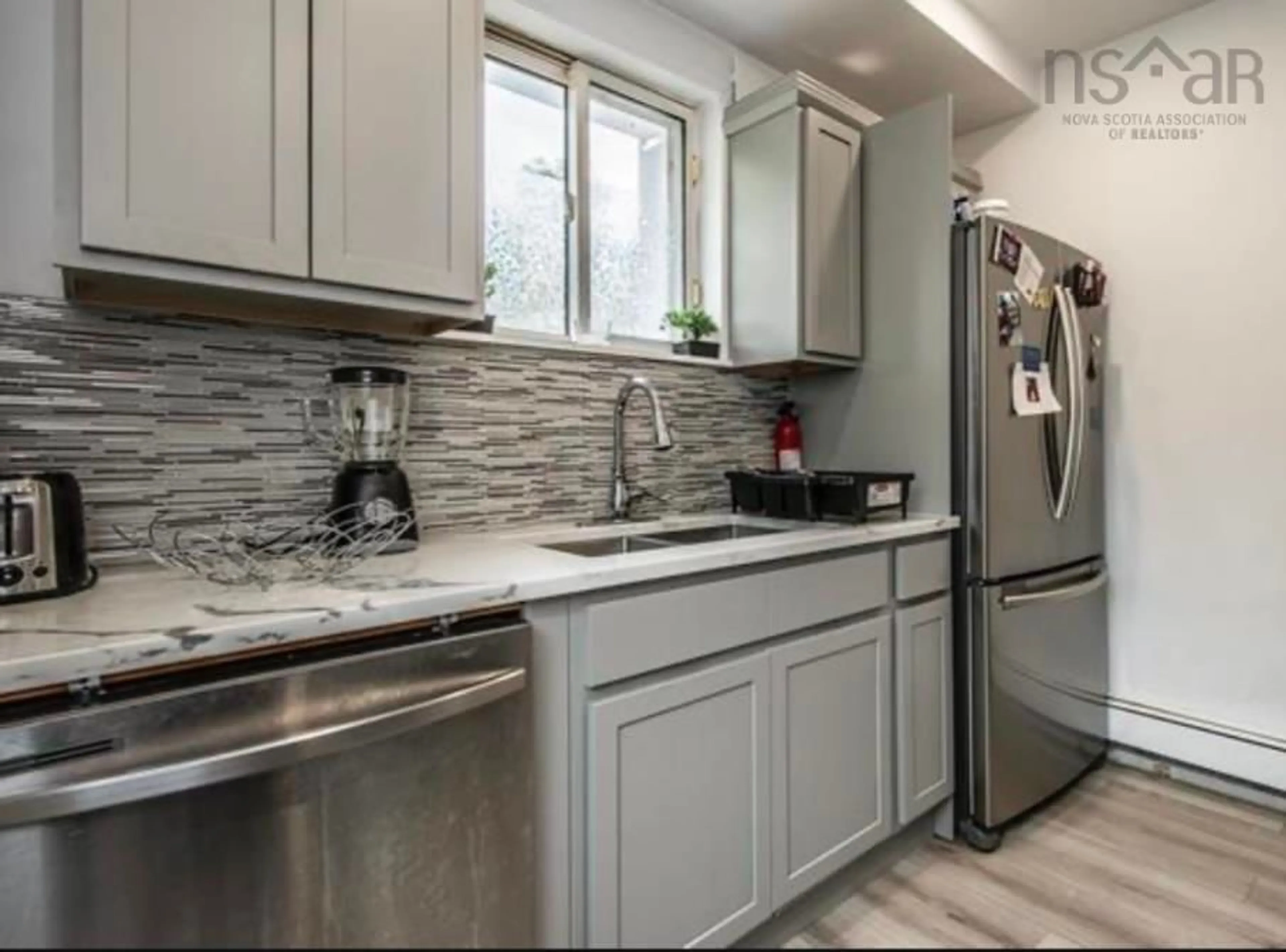 Open concept kitchen for 157-159 Crown Dr, Halifax Nova Scotia B3N 1L2