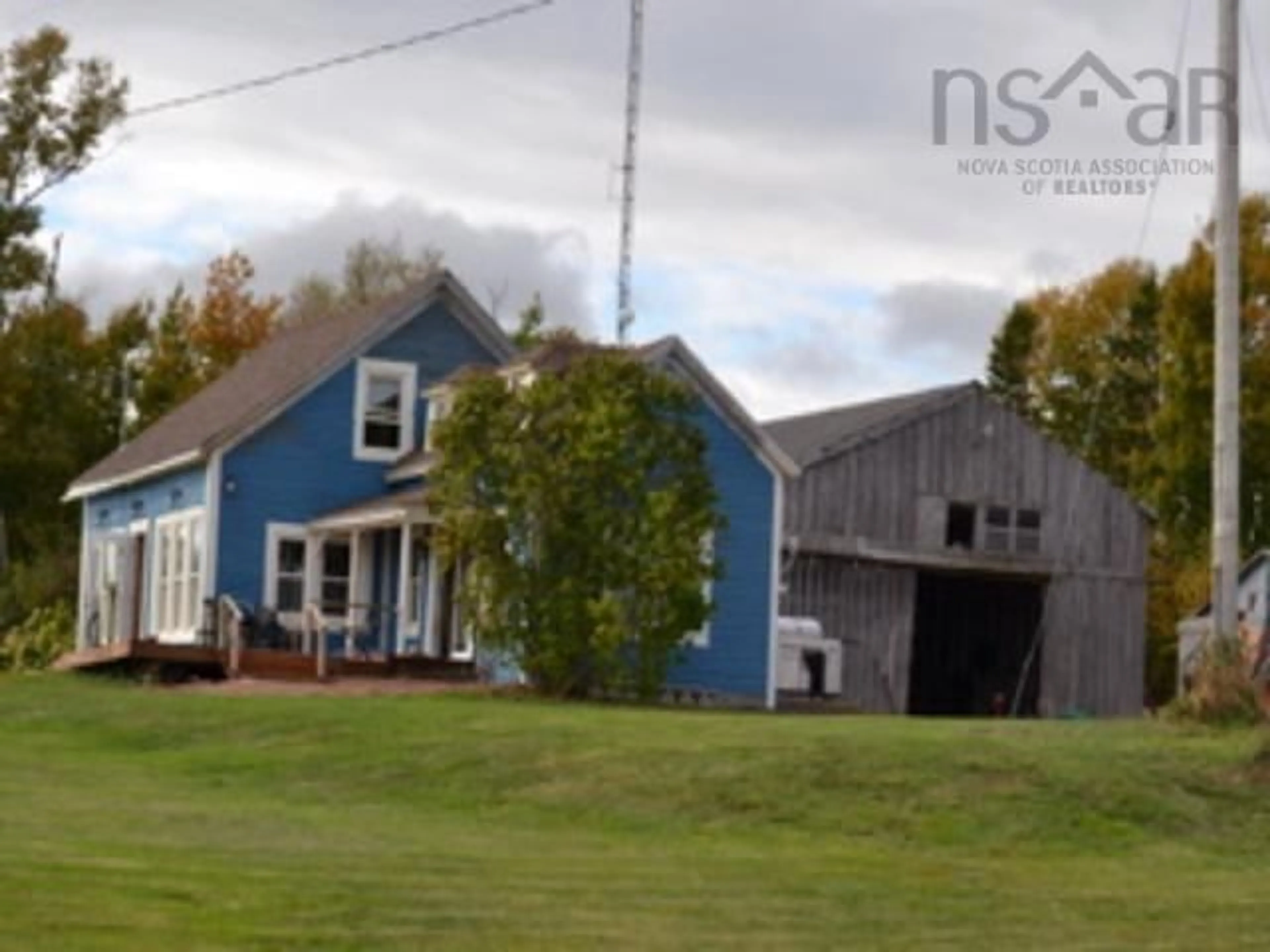 Frontside or backside of a home, the front or back of building for 327 Birch Hill Road, Bass River Nova Scotia B0M 1B0