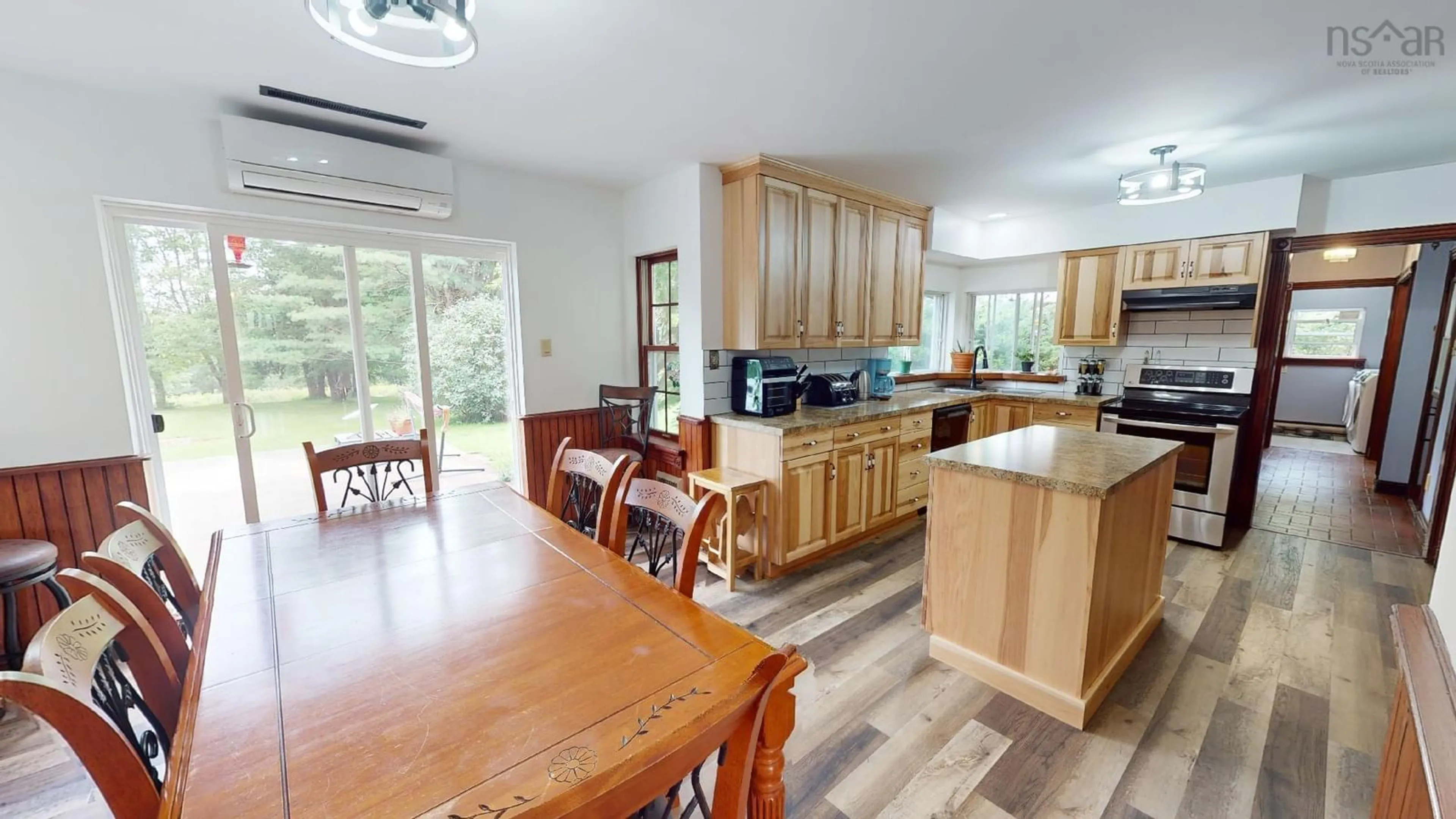 Open concept kitchen for 15 D24 Rd, Afton Station Nova Scotia B0H 1H0