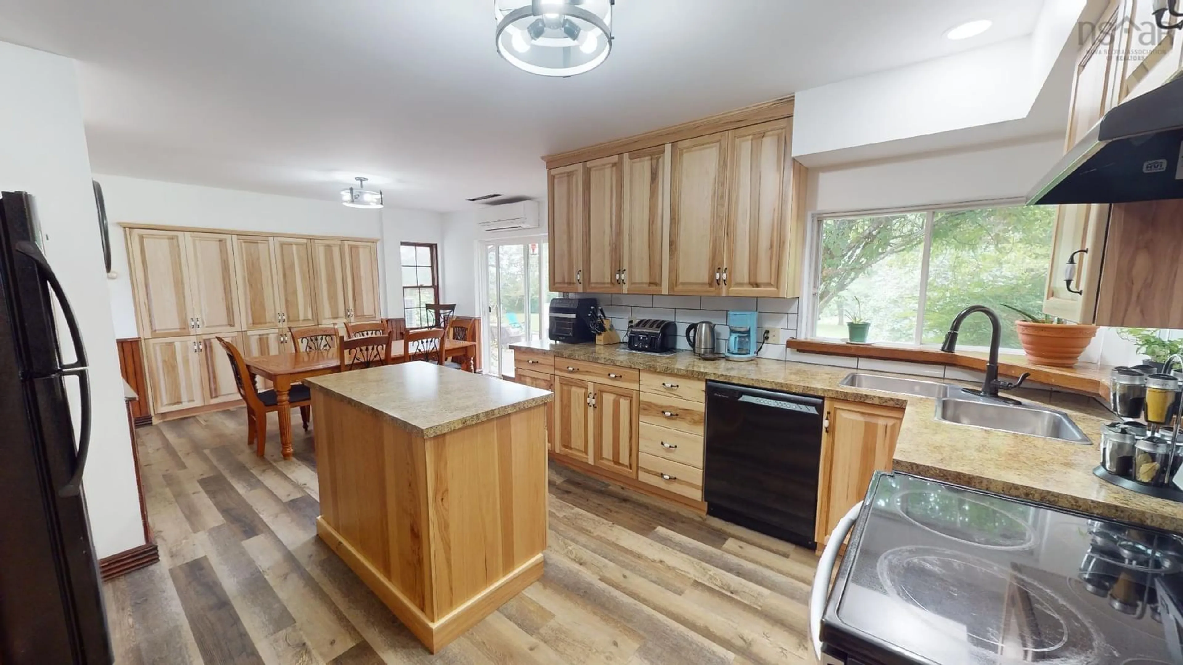 Kitchen, wood floors, cottage for 15 D24 Rd, Afton Station Nova Scotia B0H 1H0