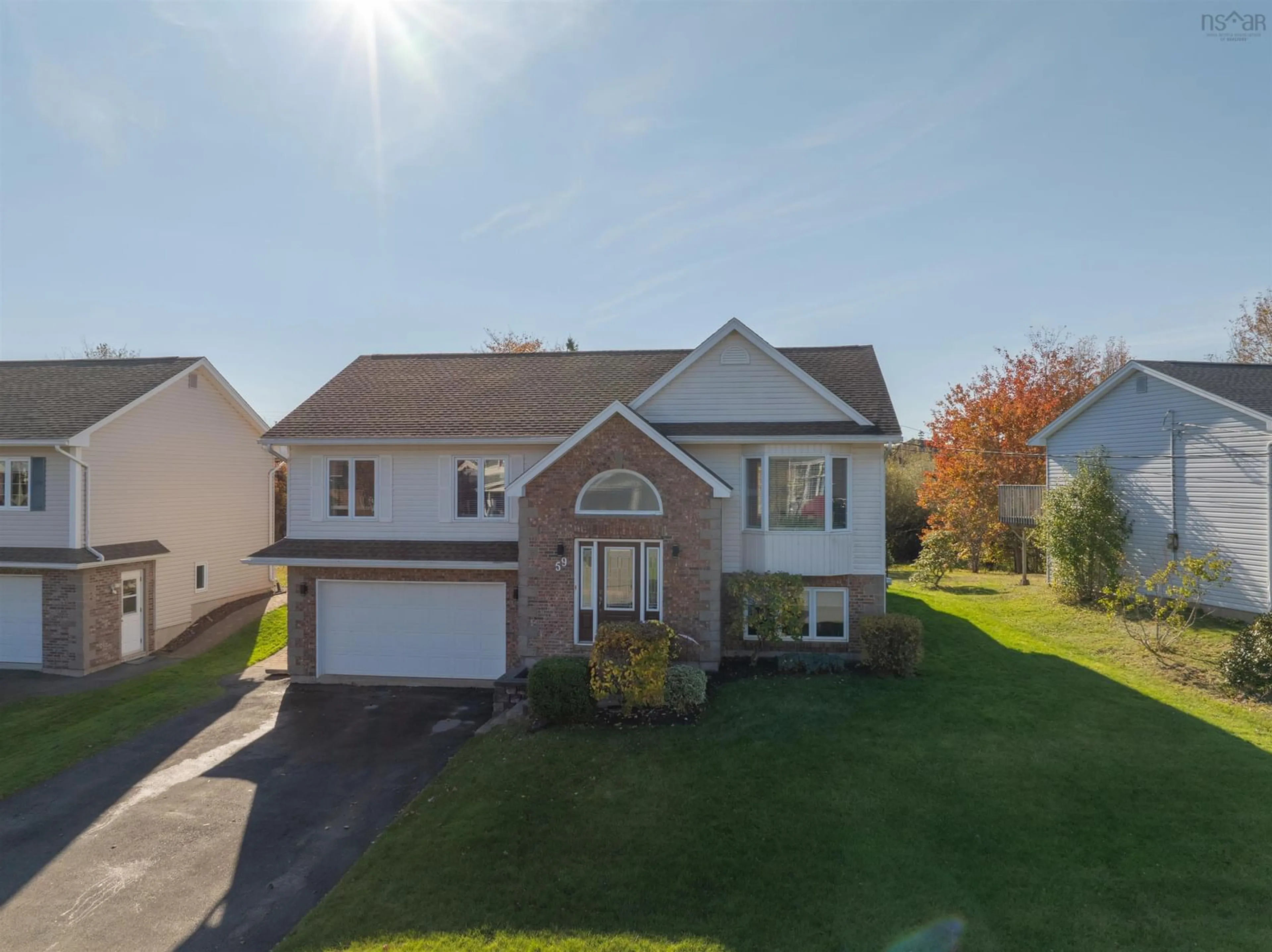 Frontside or backside of a home, the street view for 59 Parkedge Cres, Cole Harbour Nova Scotia B2V 2V2