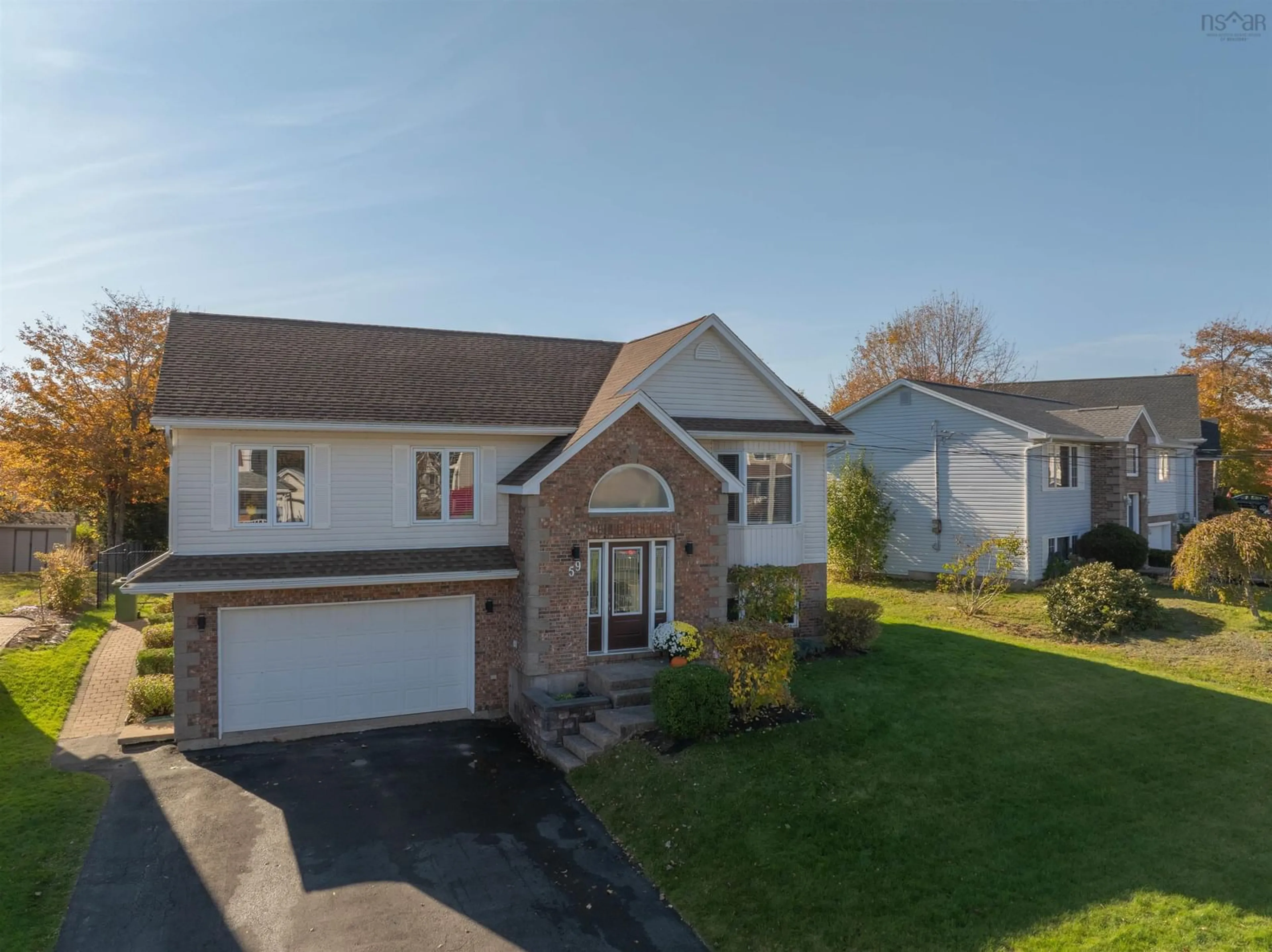 Frontside or backside of a home, the street view for 59 Parkedge Cres, Cole Harbour Nova Scotia B2V 2V2