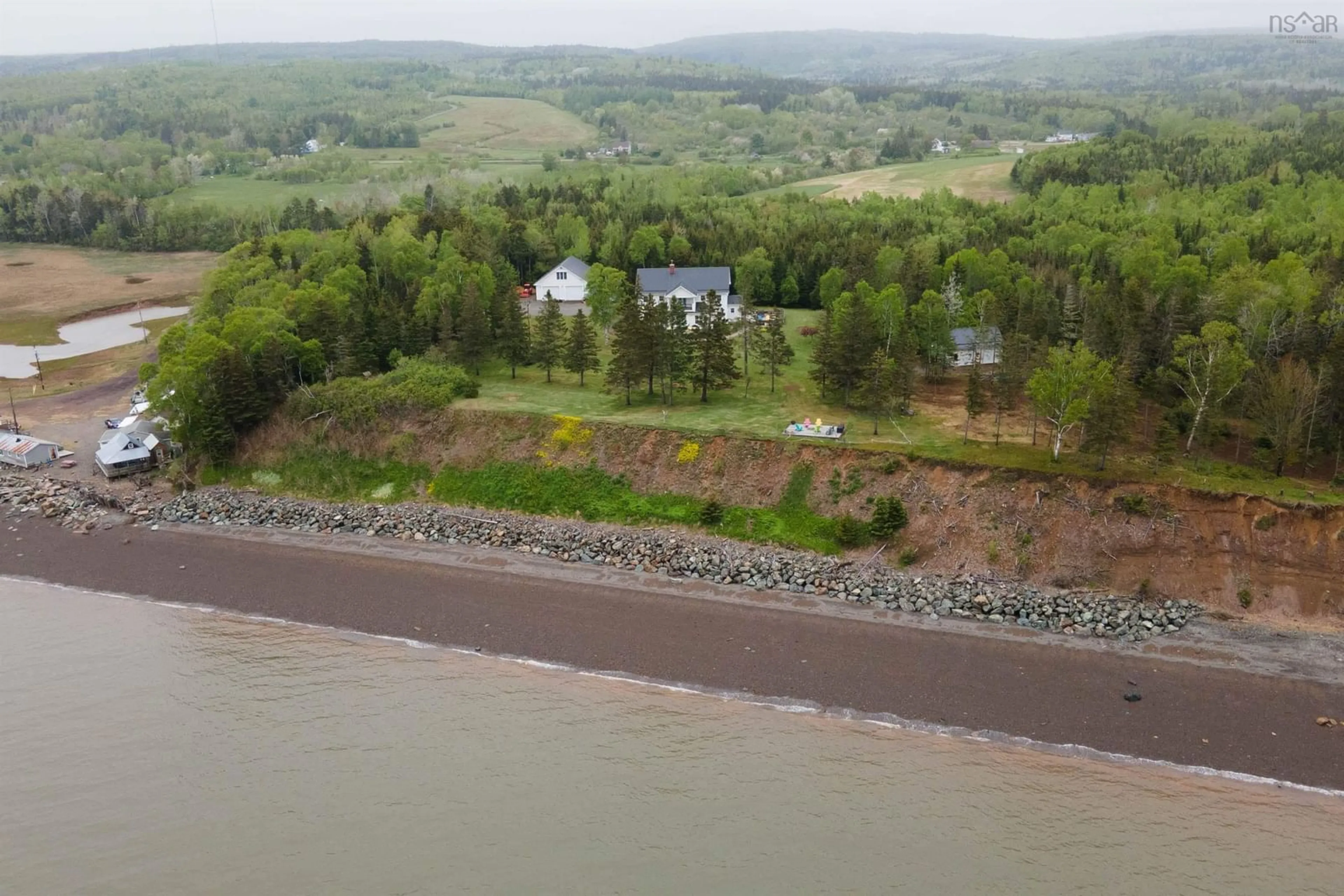 A pic from exterior of the house or condo, the view of lake or river for 101 Phillip Fulmore Rd, Lower Five Islands Nova Scotia B0M 1N0