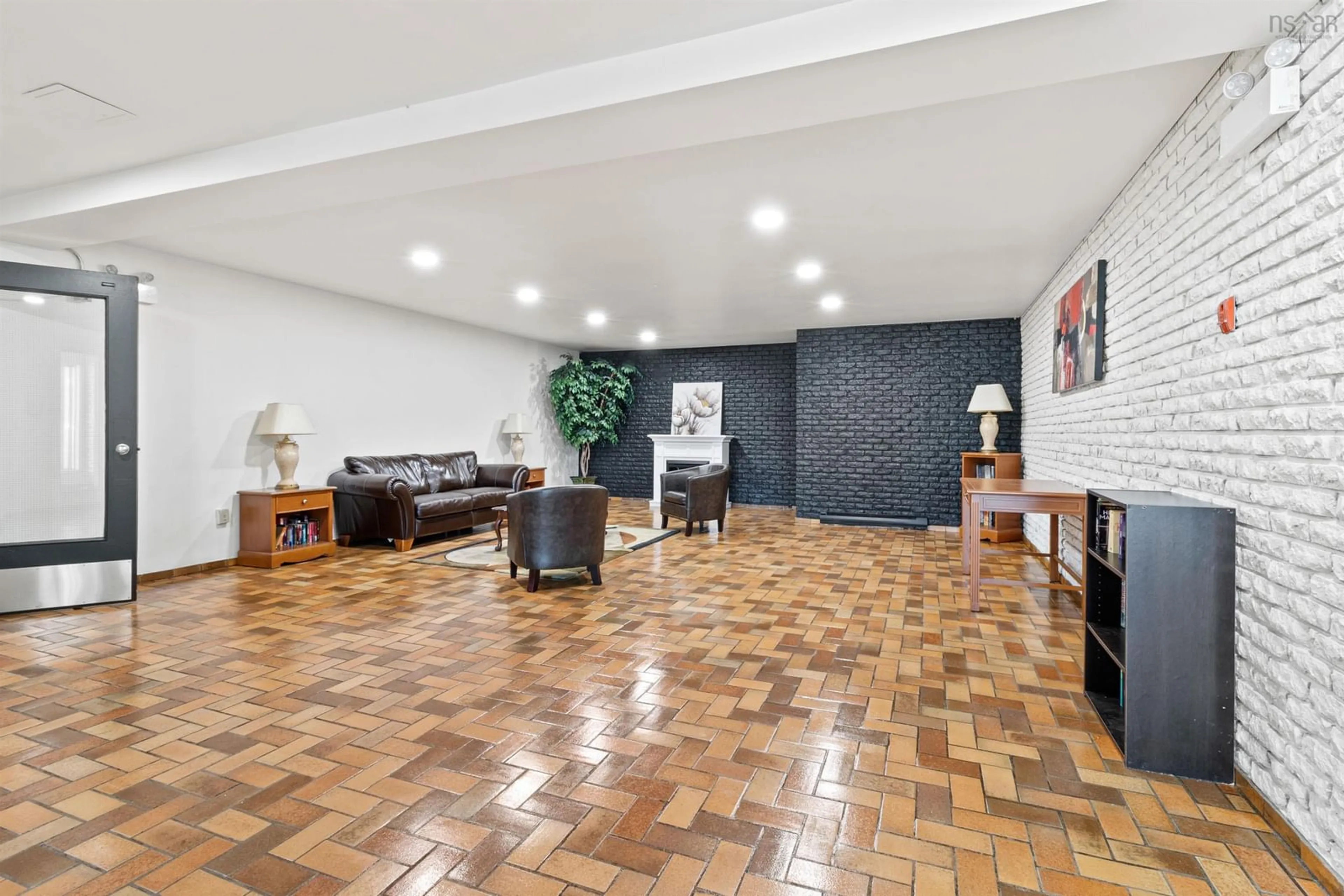 Indoor lobby, wood floors for 7 Jamieson Street #104, Dartmouth Nova Scotia B3A 4L2