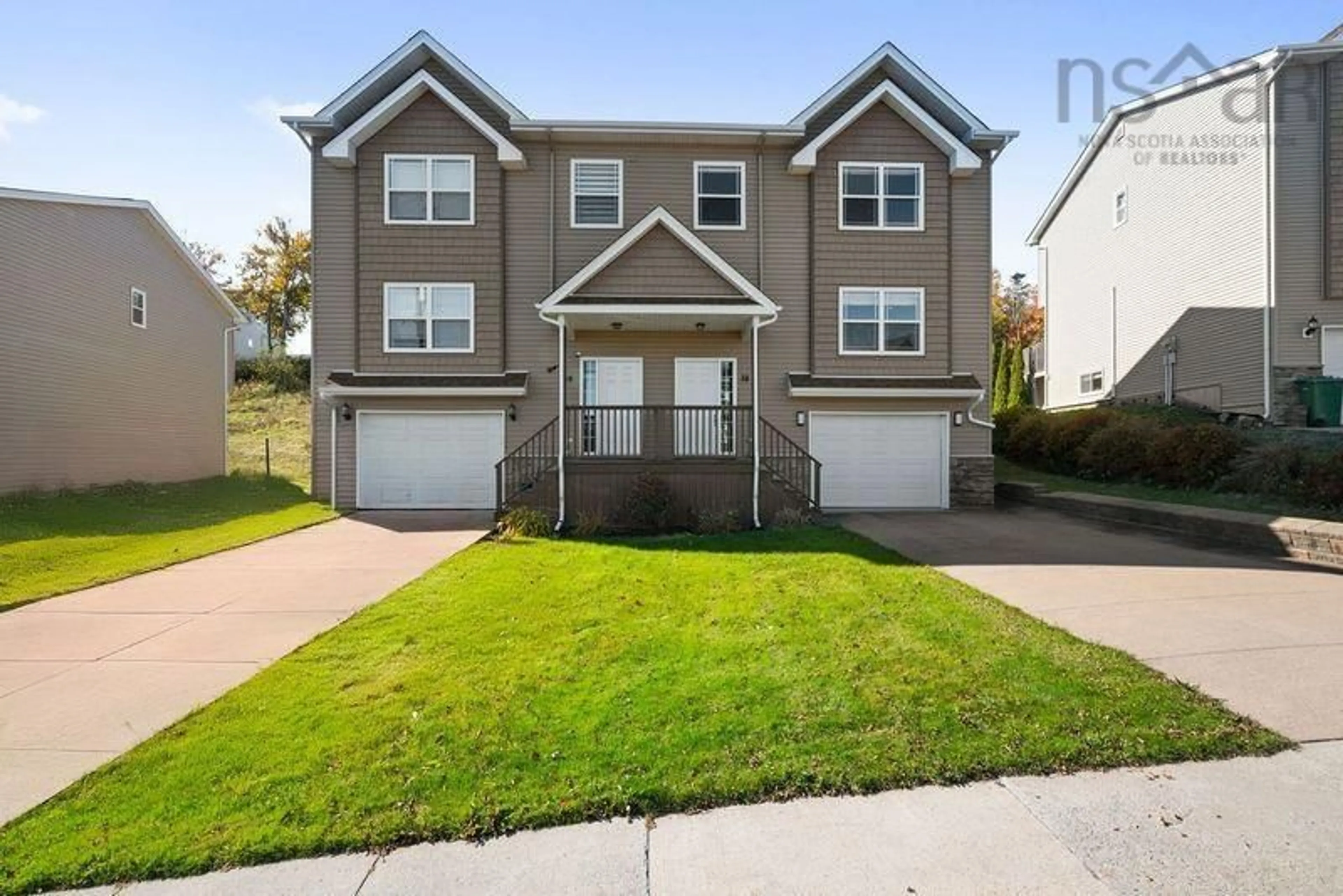 A pic from exterior of the house or condo, the street view for 38 Avebury Crt, Middle Sackville Nova Scotia B4E 0E9