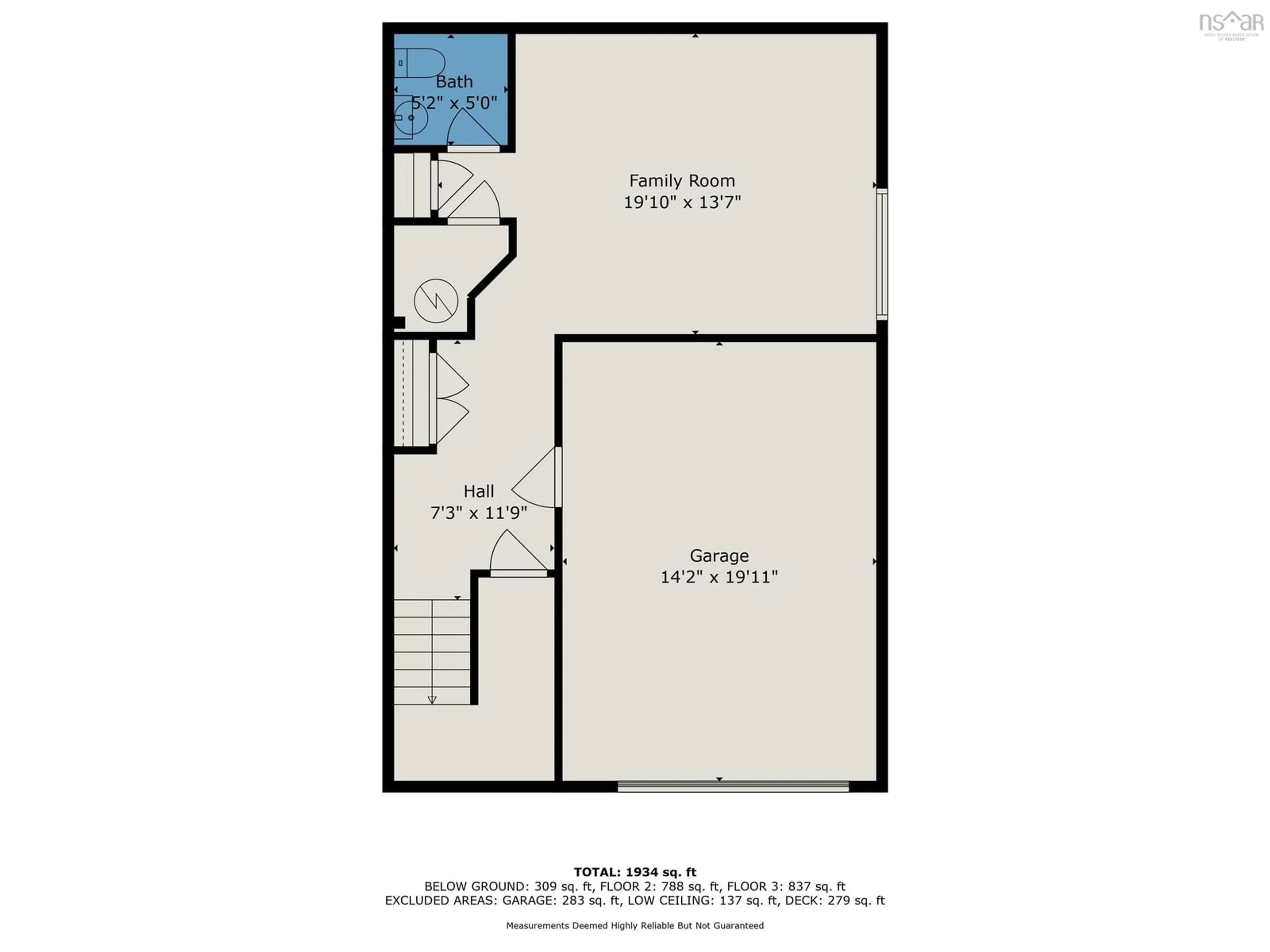 Floor plan for 38 Avebury Crt, Middle Sackville Nova Scotia B4E 0E9