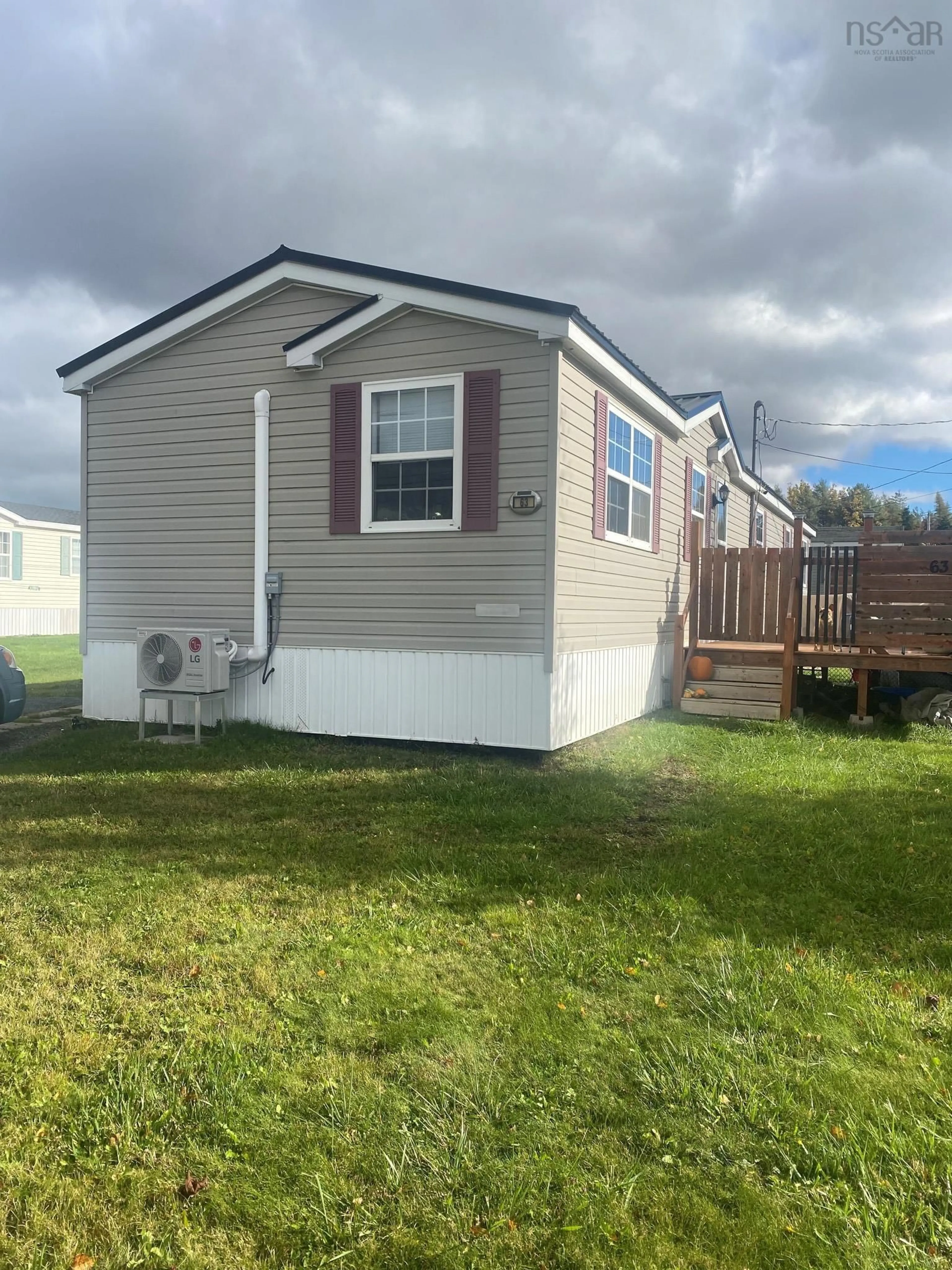 Home with vinyl exterior material for 63 Empire Loop, Truro Nova Scotia B2N 7B5