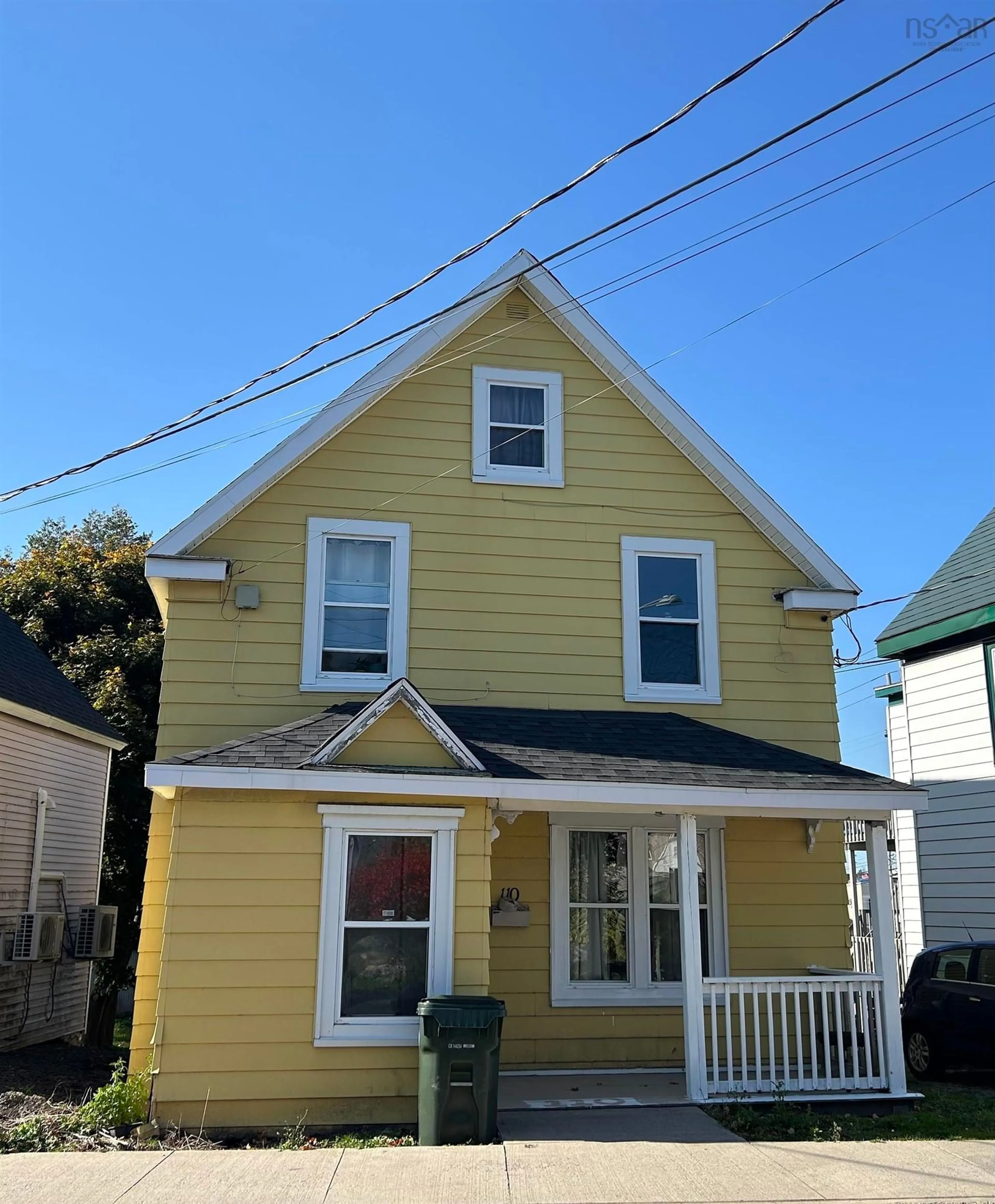 Frontside or backside of a home, cottage for 110 Inglis St, Sydney Nova Scotia B1P 1W8