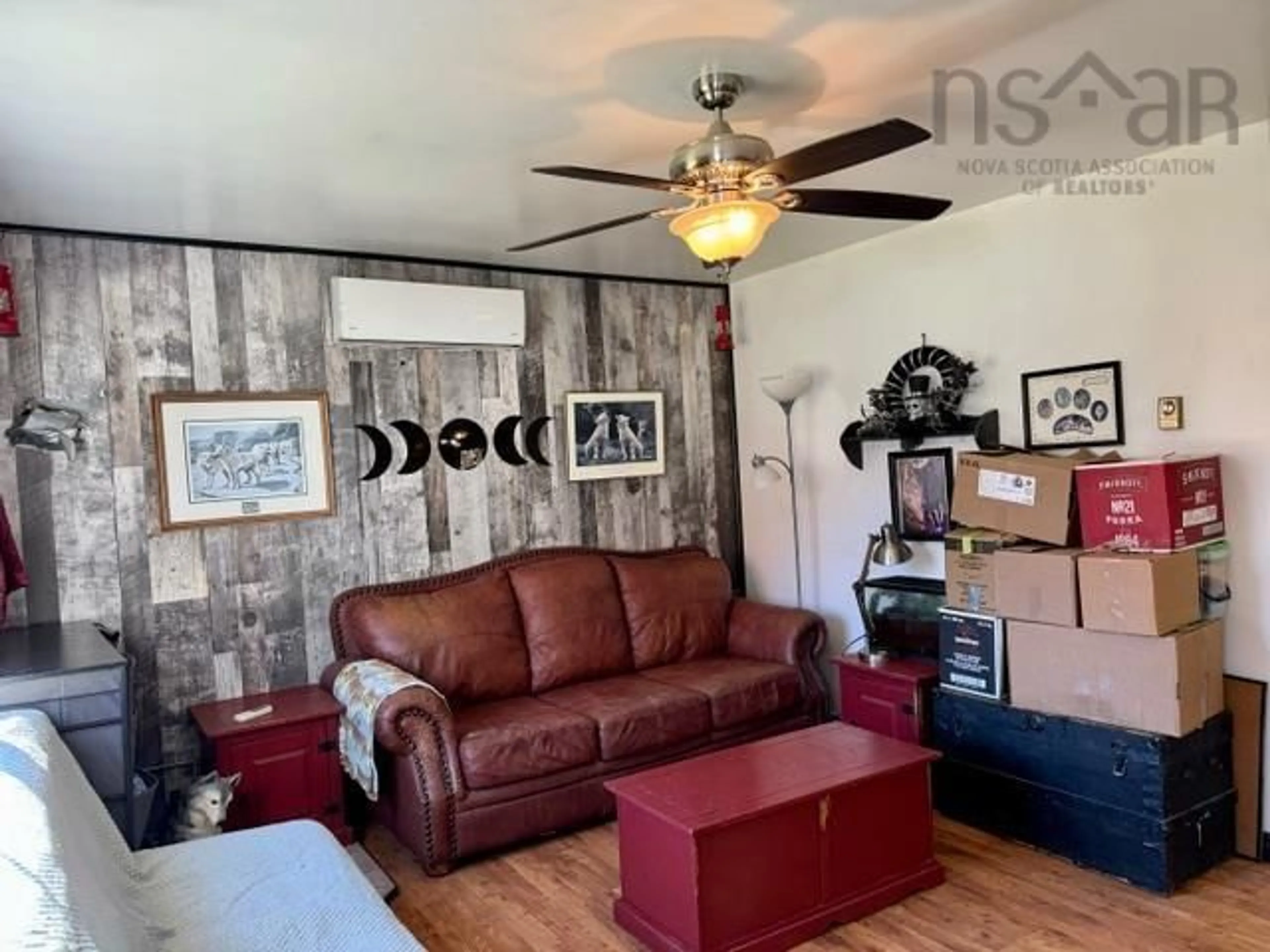 Living room, wood floors for 2324 Beaver Bank Rd, Beaver Bank Nova Scotia B4G 1E5