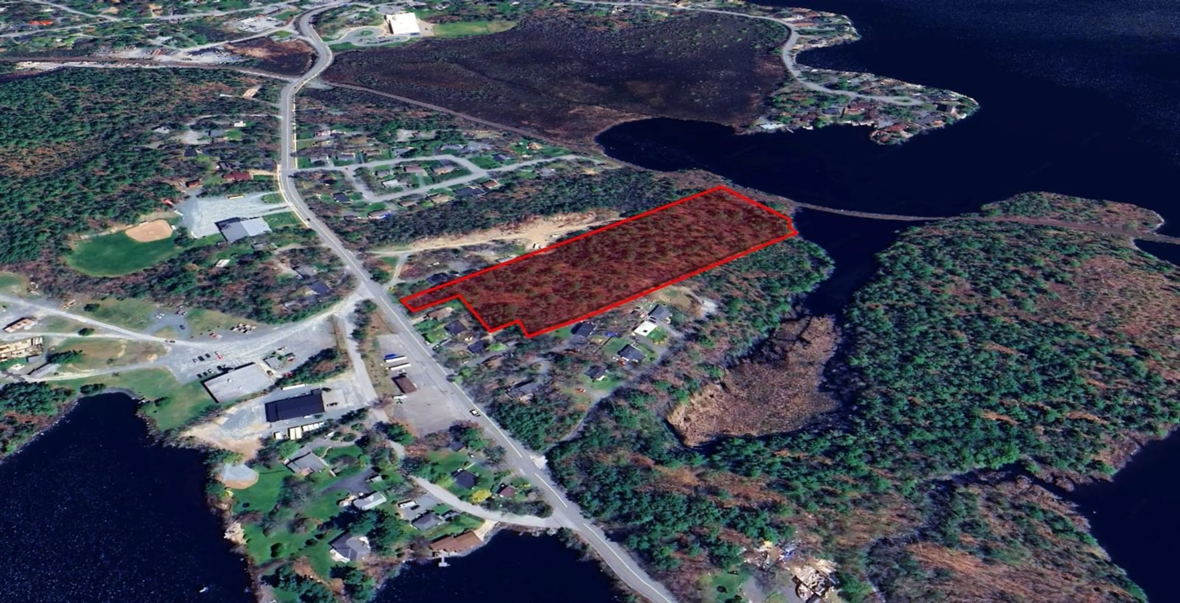 Picture of a map for Lot Rocky Lake Dr, Waverley Nova Scotia B2R 1G3