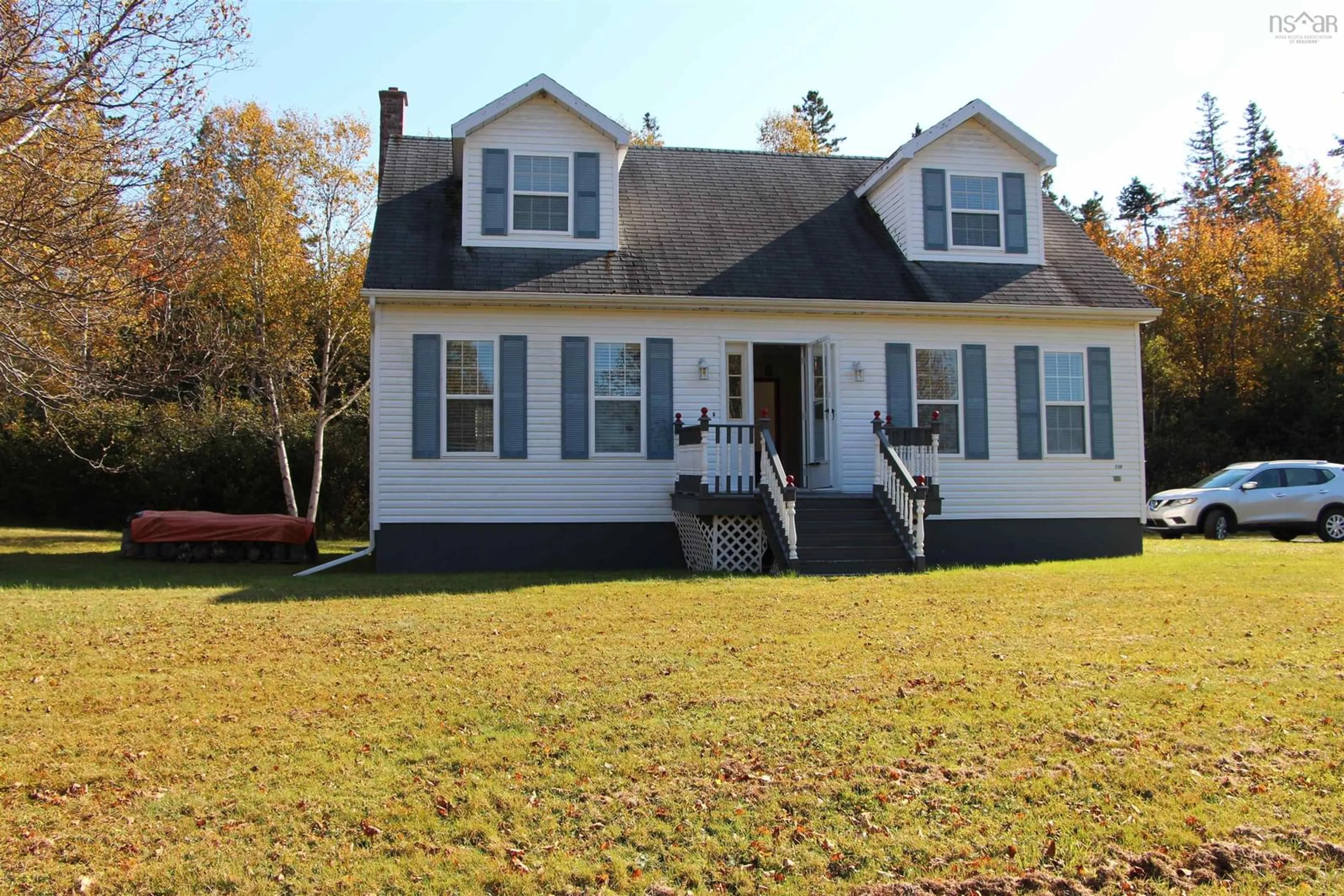 Frontside or backside of a home, cottage for 150 Macbelger Cres, Boularderie East Nova Scotia B1X 1J2