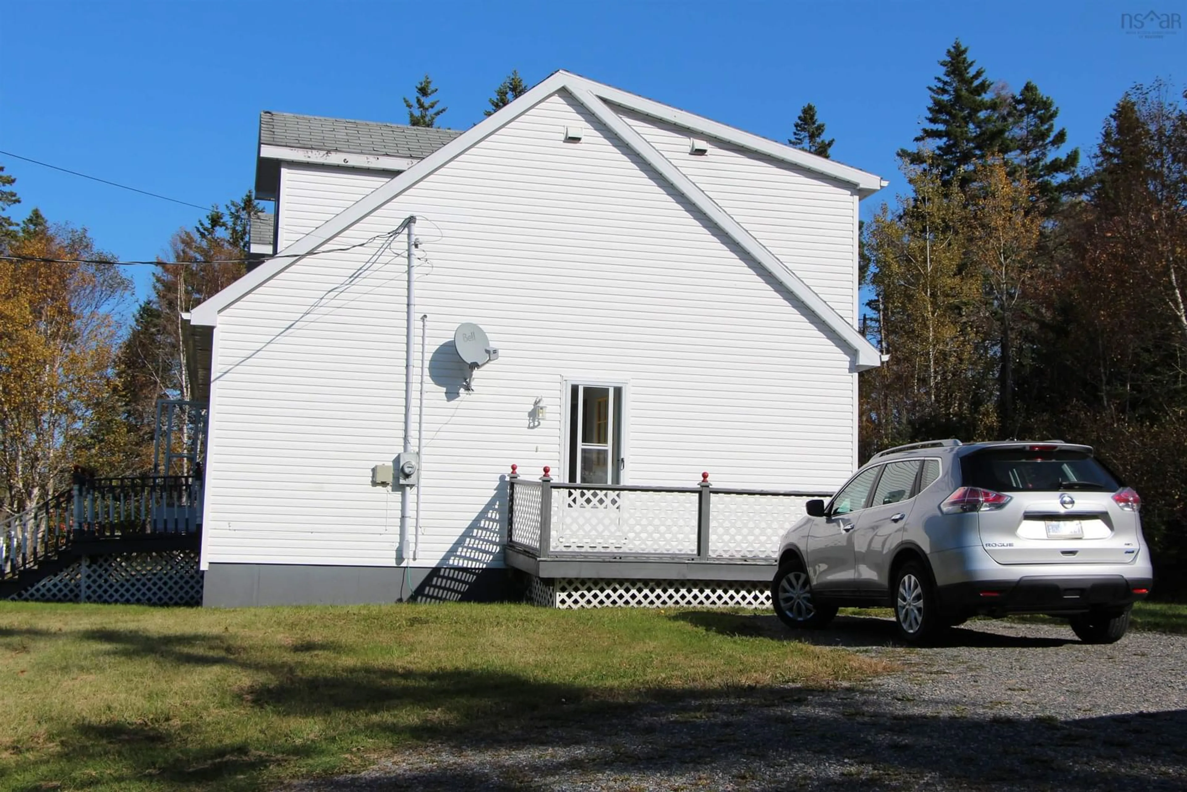 A pic from exterior of the house or condo, the front or back of building for 150 Macbelger Cres, Boularderie East Nova Scotia B1X 1J2