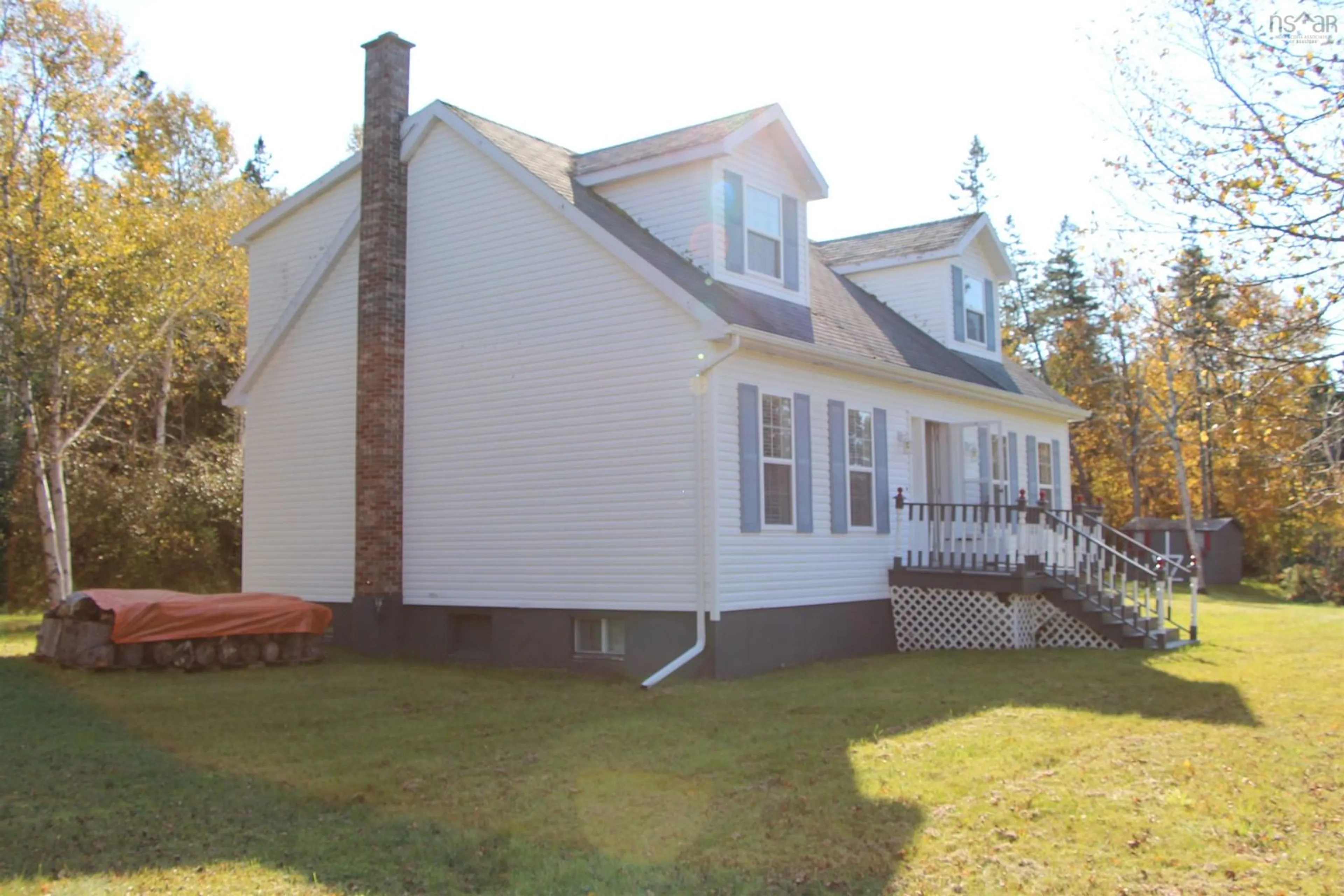 Frontside or backside of a home, cottage for 150 Macbelger Cres, Boularderie East Nova Scotia B1X 1J2