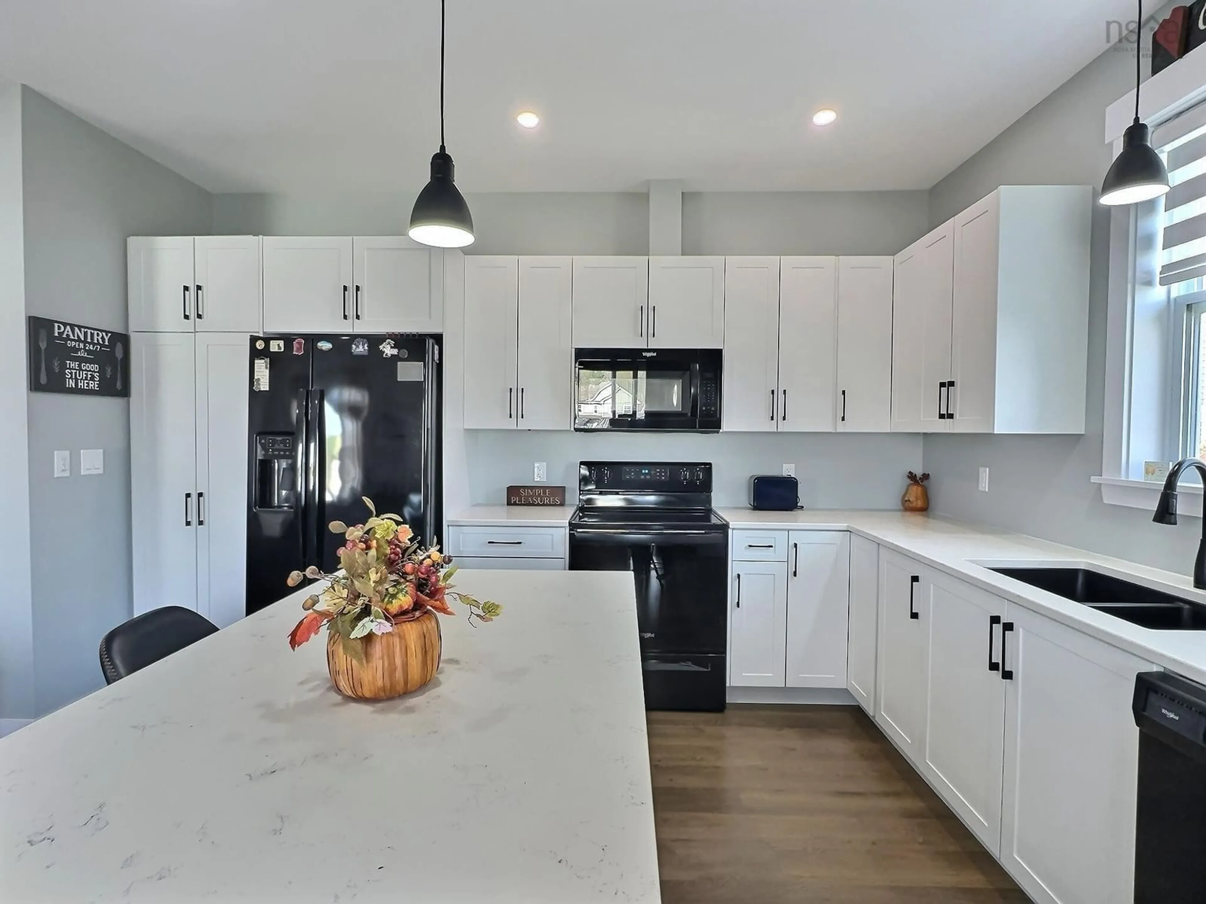 Open concept kitchen for 35 Ridge Ave, Stewiacke Nova Scotia B0N 2J0