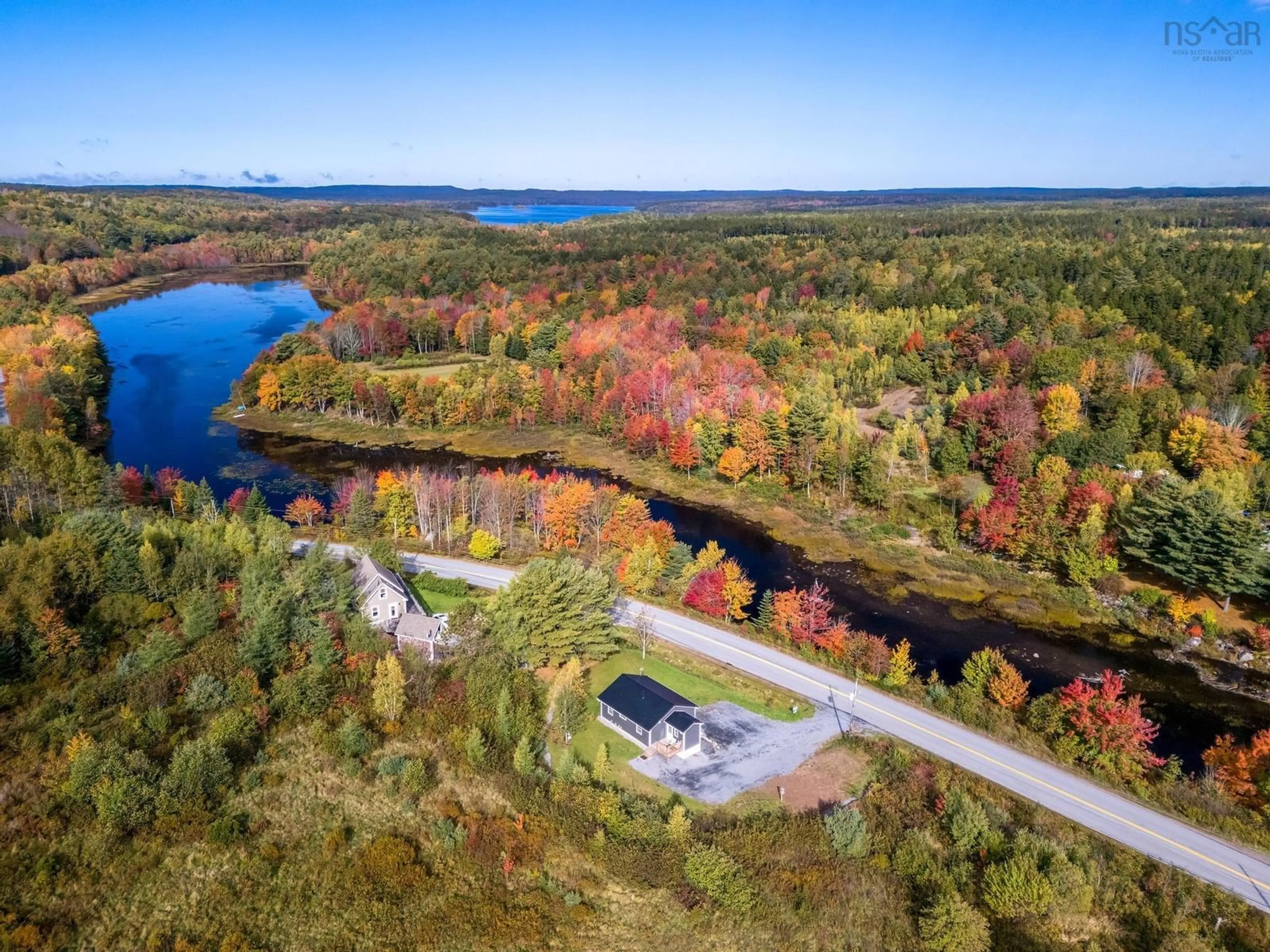 A pic from exterior of the house or condo, the view of lake or river for 1261 Cornwall Rd, Lower New Cornwall Nova Scotia B0J 2E0