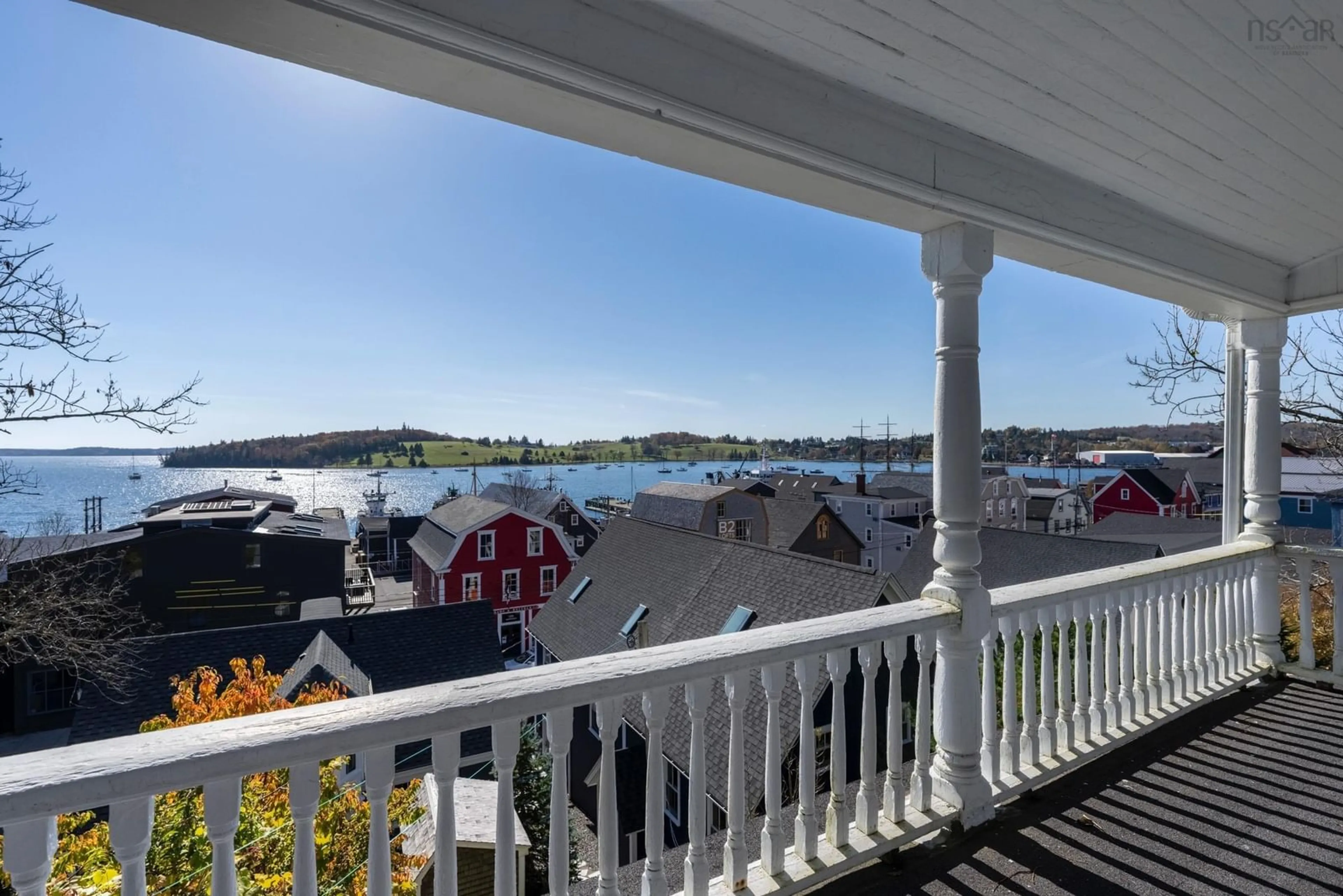 Patio, the view of lake or river for 162 Pelham St, Lunenburg Nova Scotia B0J 2C0