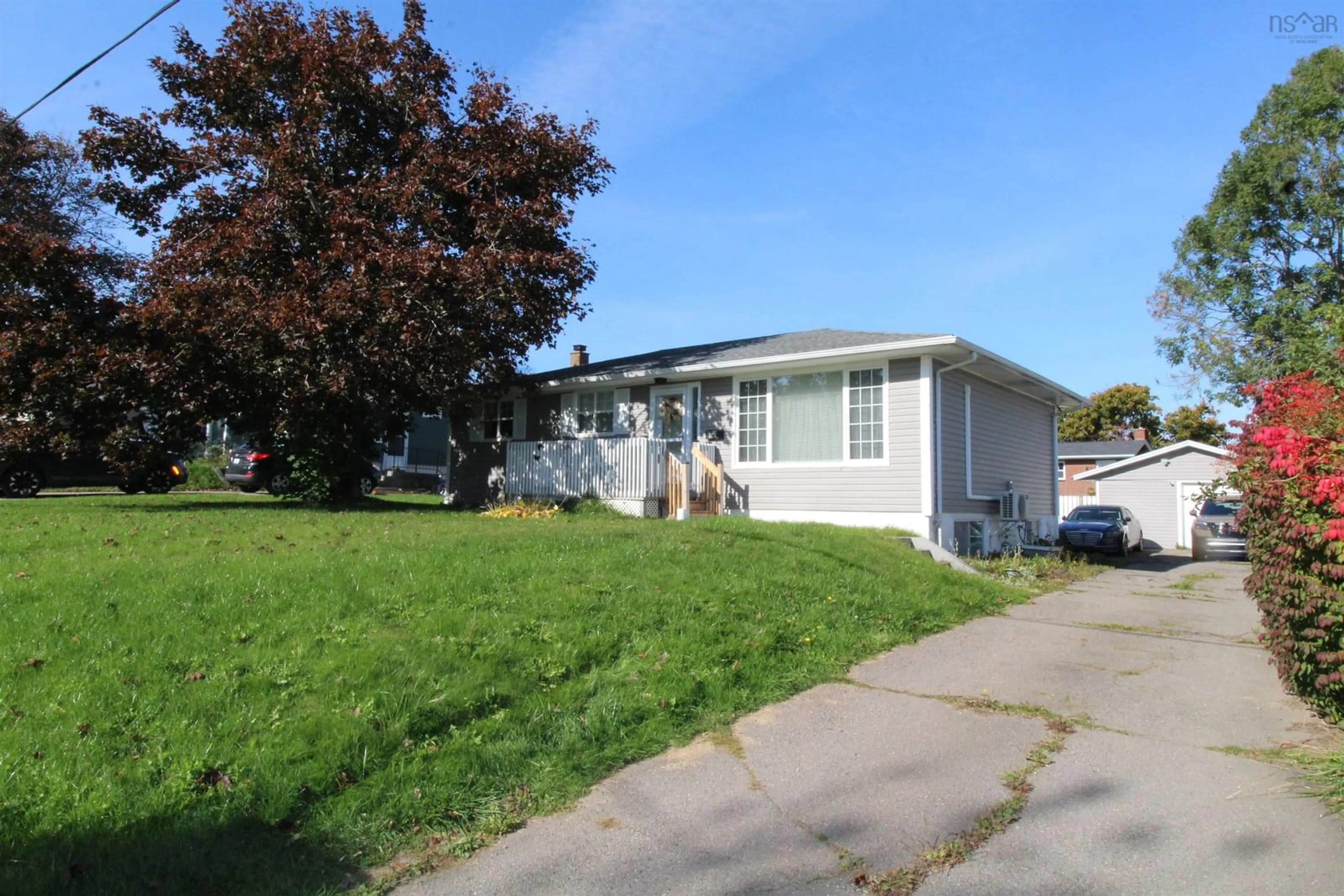 Frontside or backside of a home, the street view for 54 Ingrahams Lane, Westmount Nova Scotia B1R 1M3