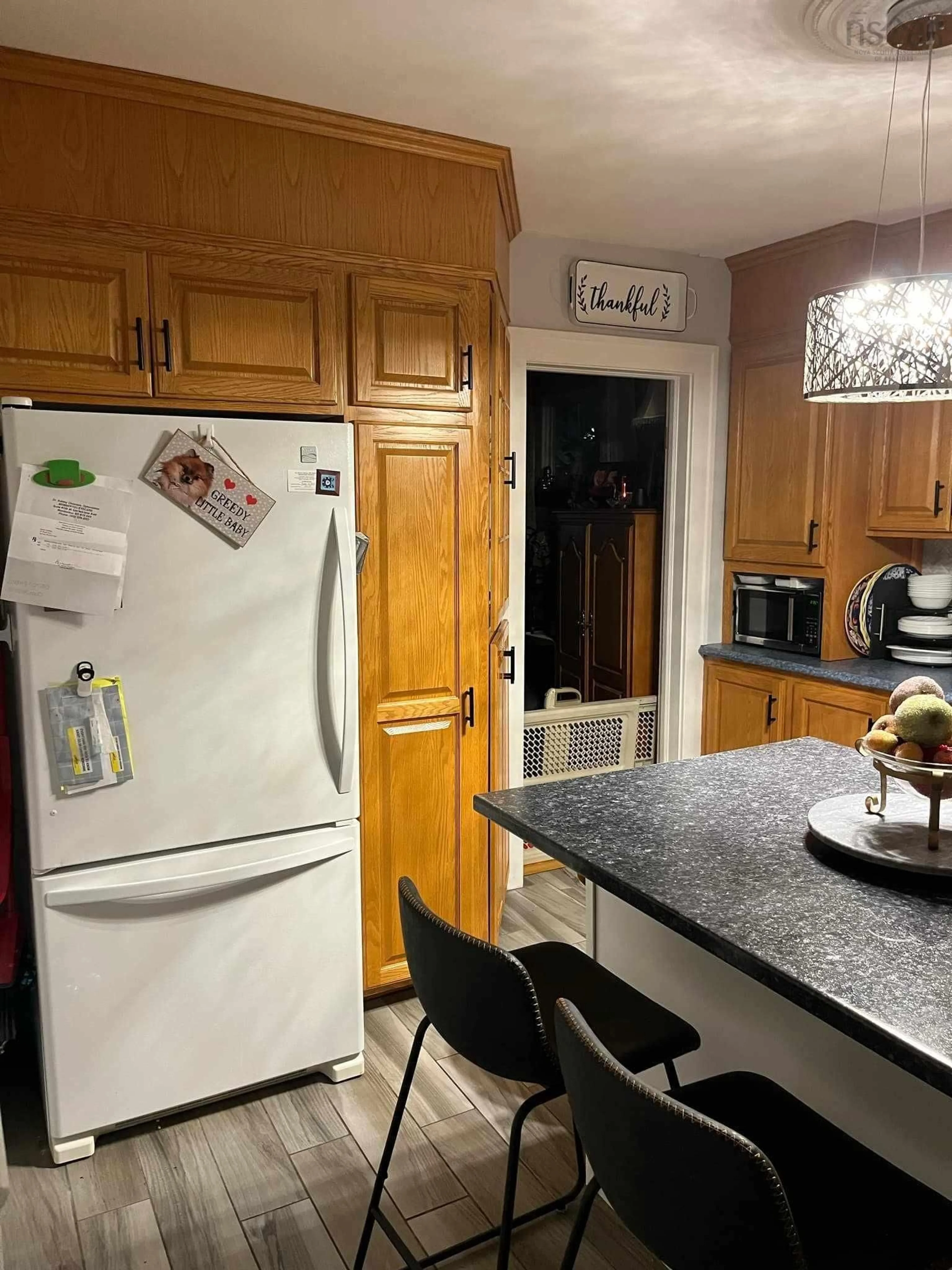 Kitchen, wood floors, cottage for 31 Royal Ave, Sydney Nova Scotia B1P 4M1