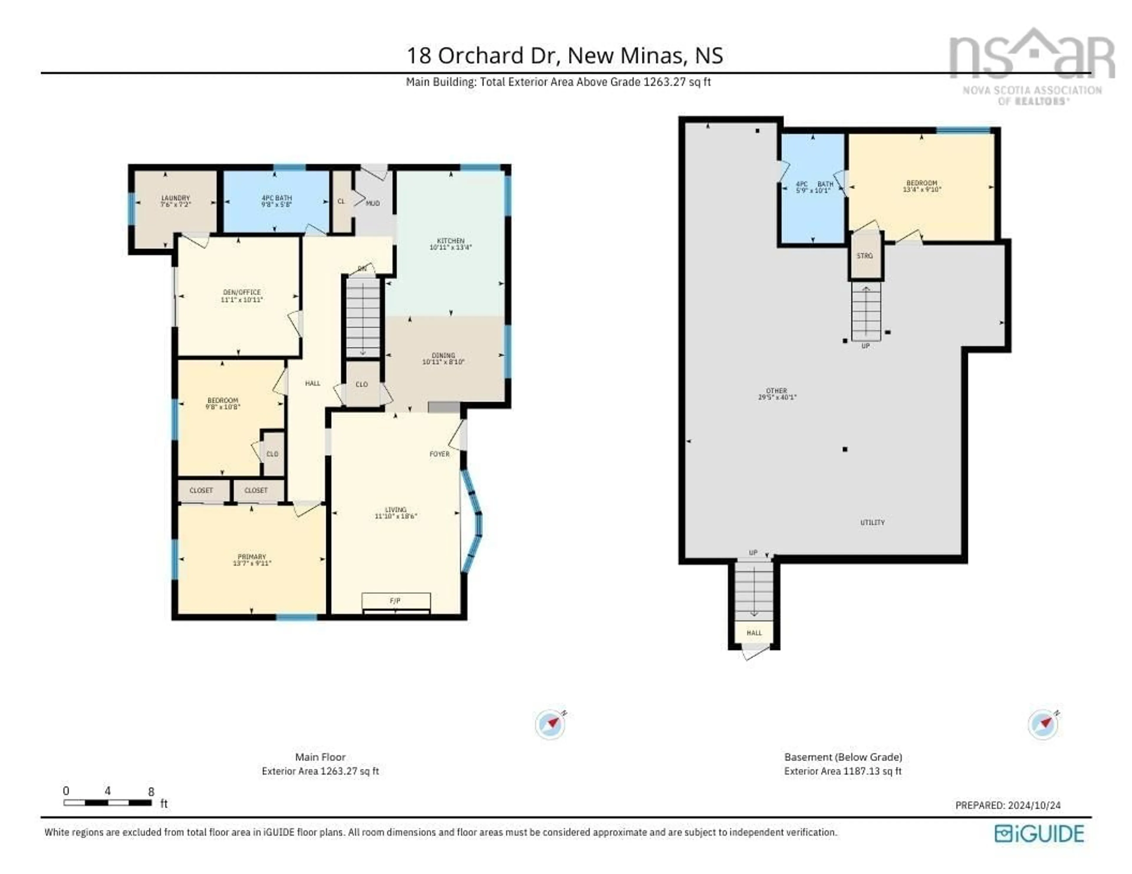 Floor plan for 18 Orchard Dr, New Minas Nova Scotia B4N 3L5