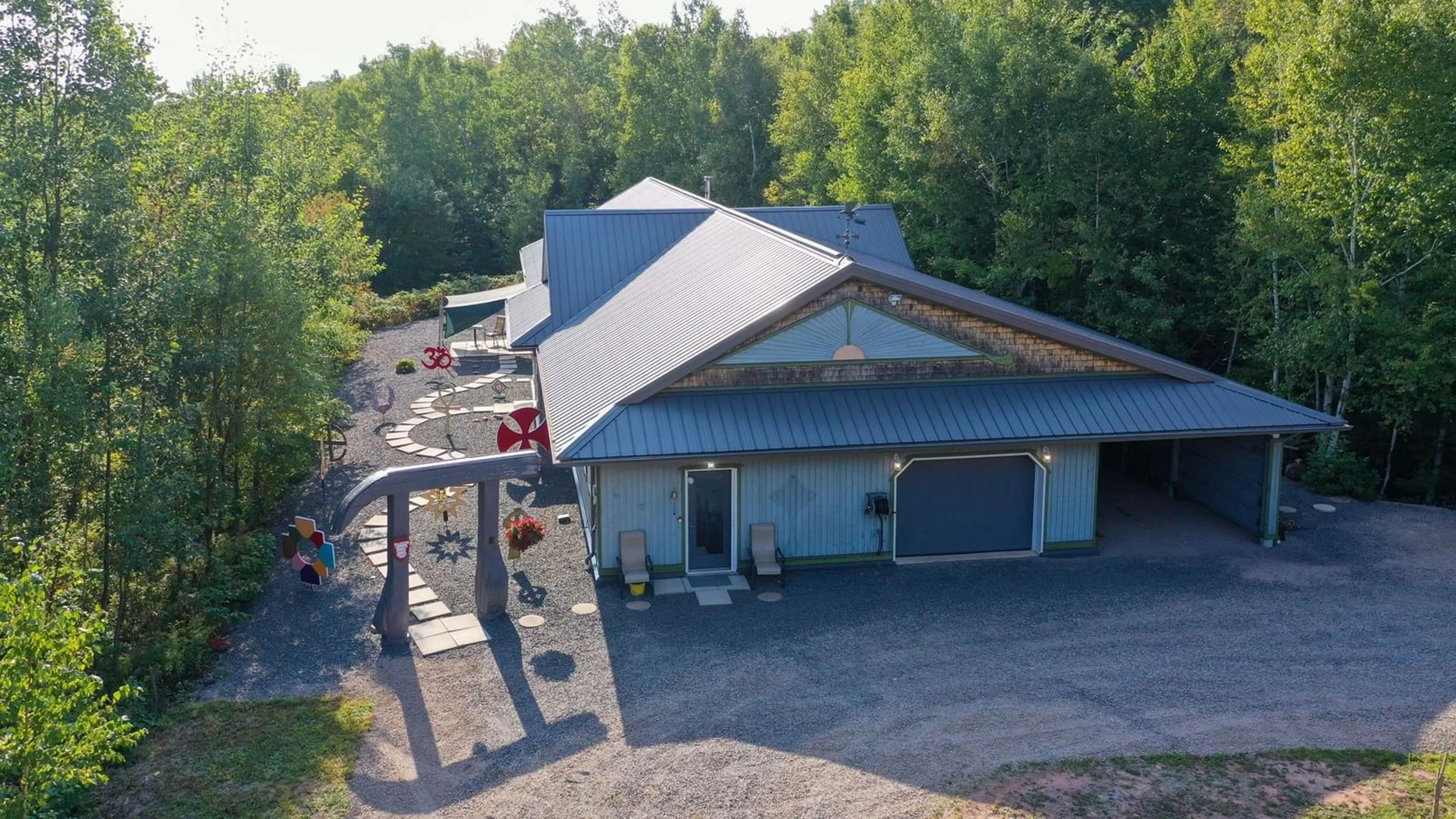 A pic from exterior of the house or condo, the front or back of building for 516 Burgess Mountain Rd, Woodville Nova Scotia B0P 1G0