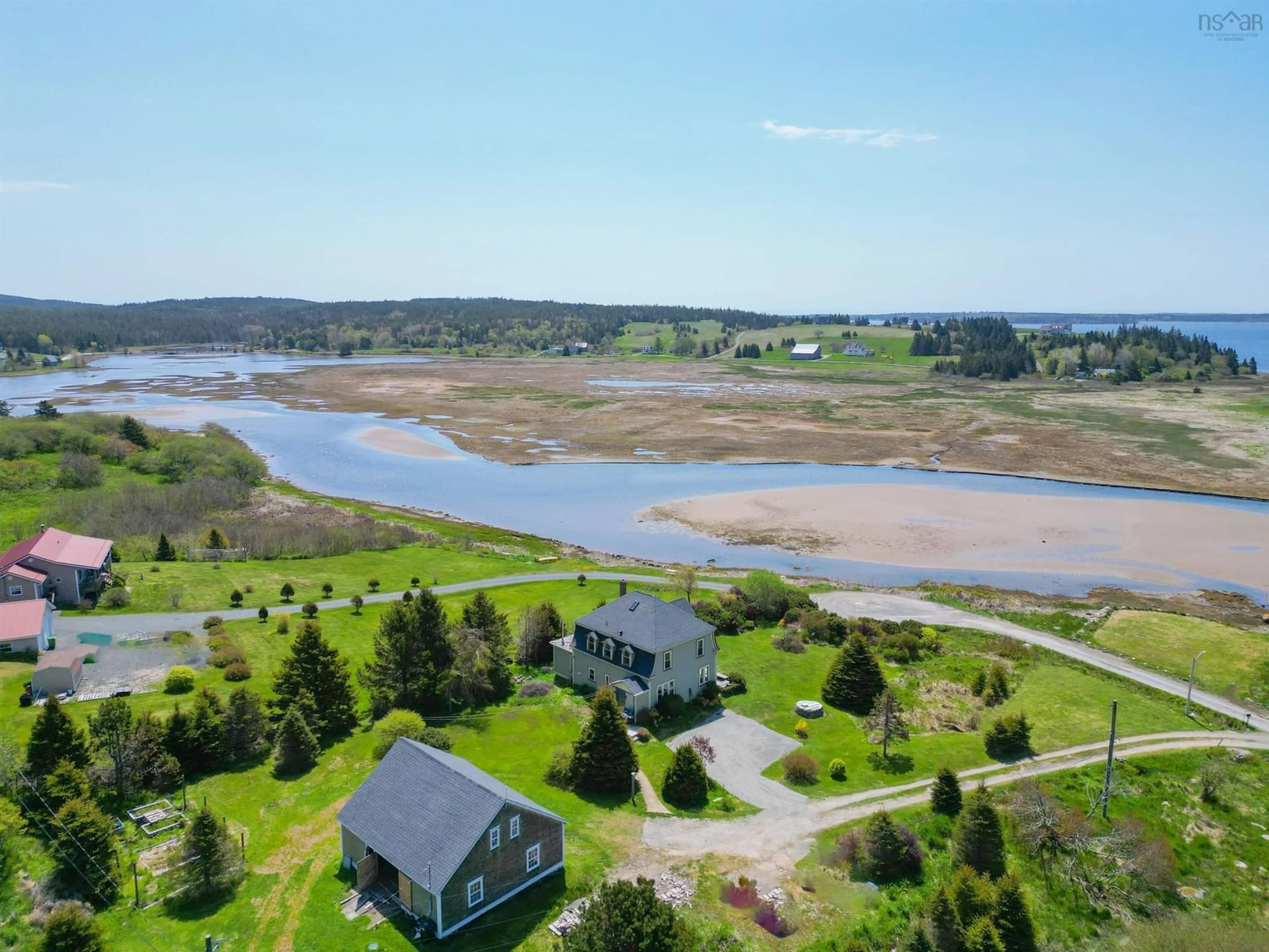 A pic from exterior of the house or condo, the view of lake or river for 161 & 157 Five Houses Rd, Riverport Nova Scotia B0J 2W0