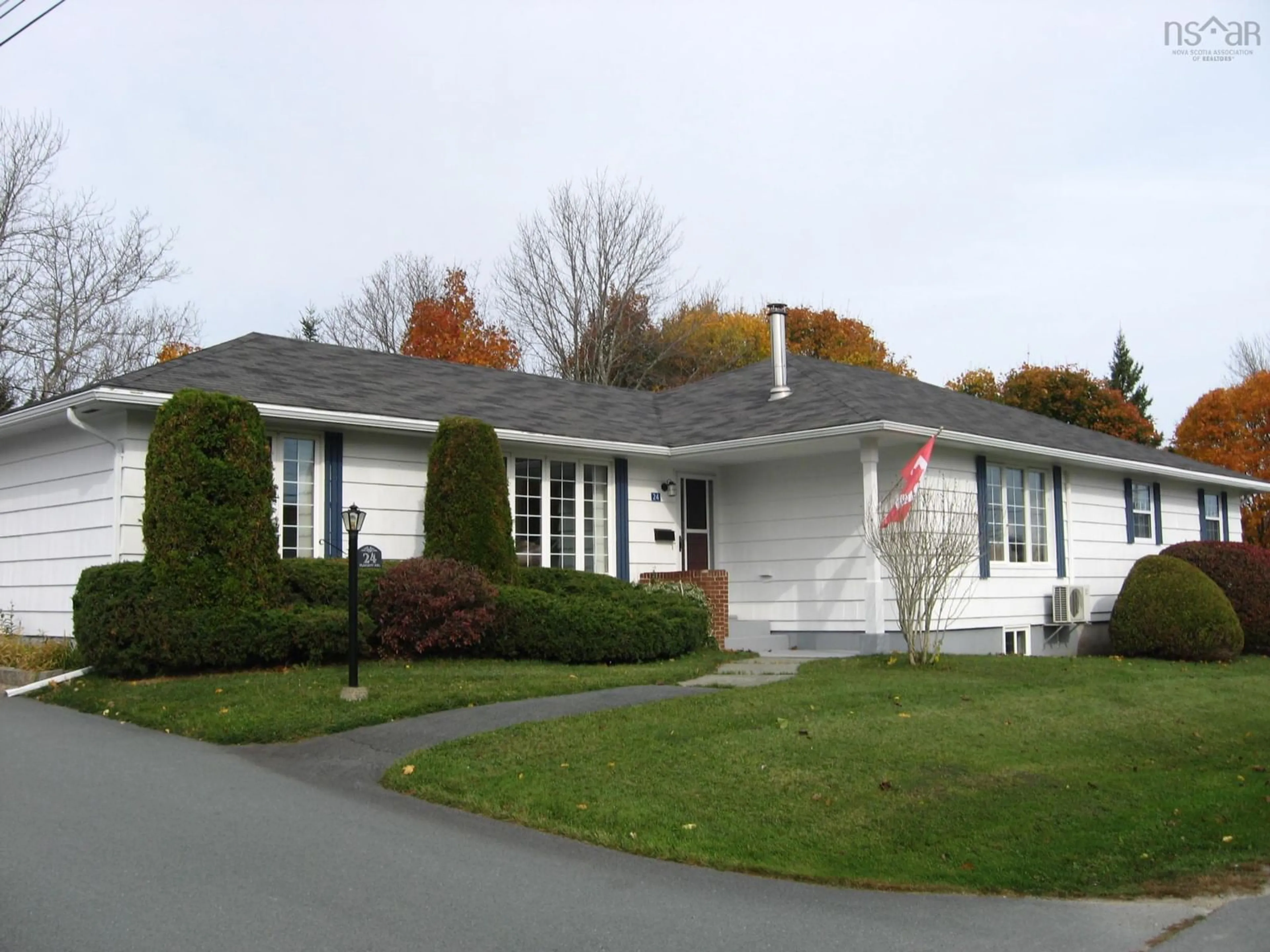 Frontside or backside of a home, the front or back of building for 24 Pleasant Ave, Mount Pleasant Nova Scotia B0T 1K0