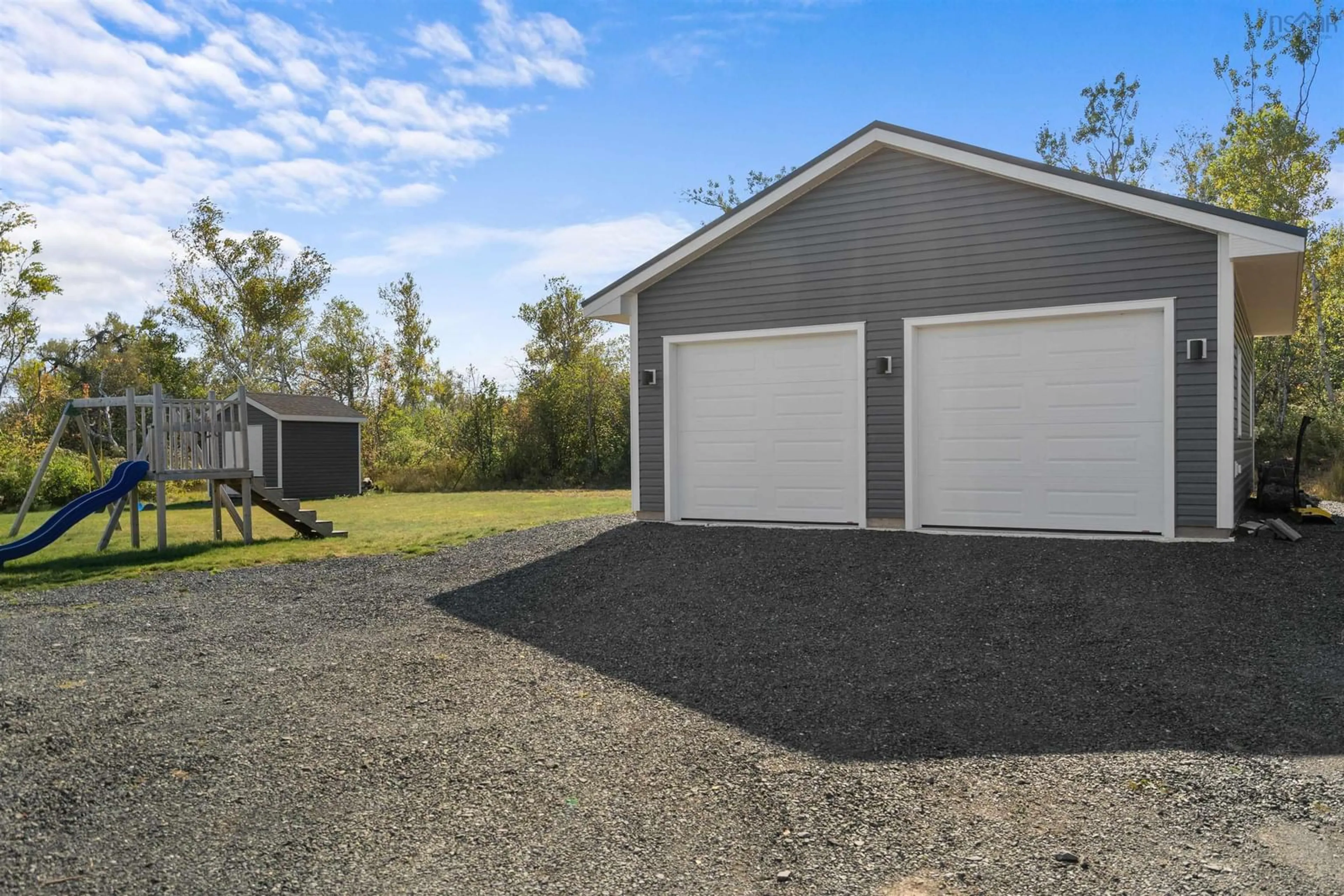 Indoor garage, cement floor for 103 Levi White Rd, Kings Head Nova Scotia B2H 5C4