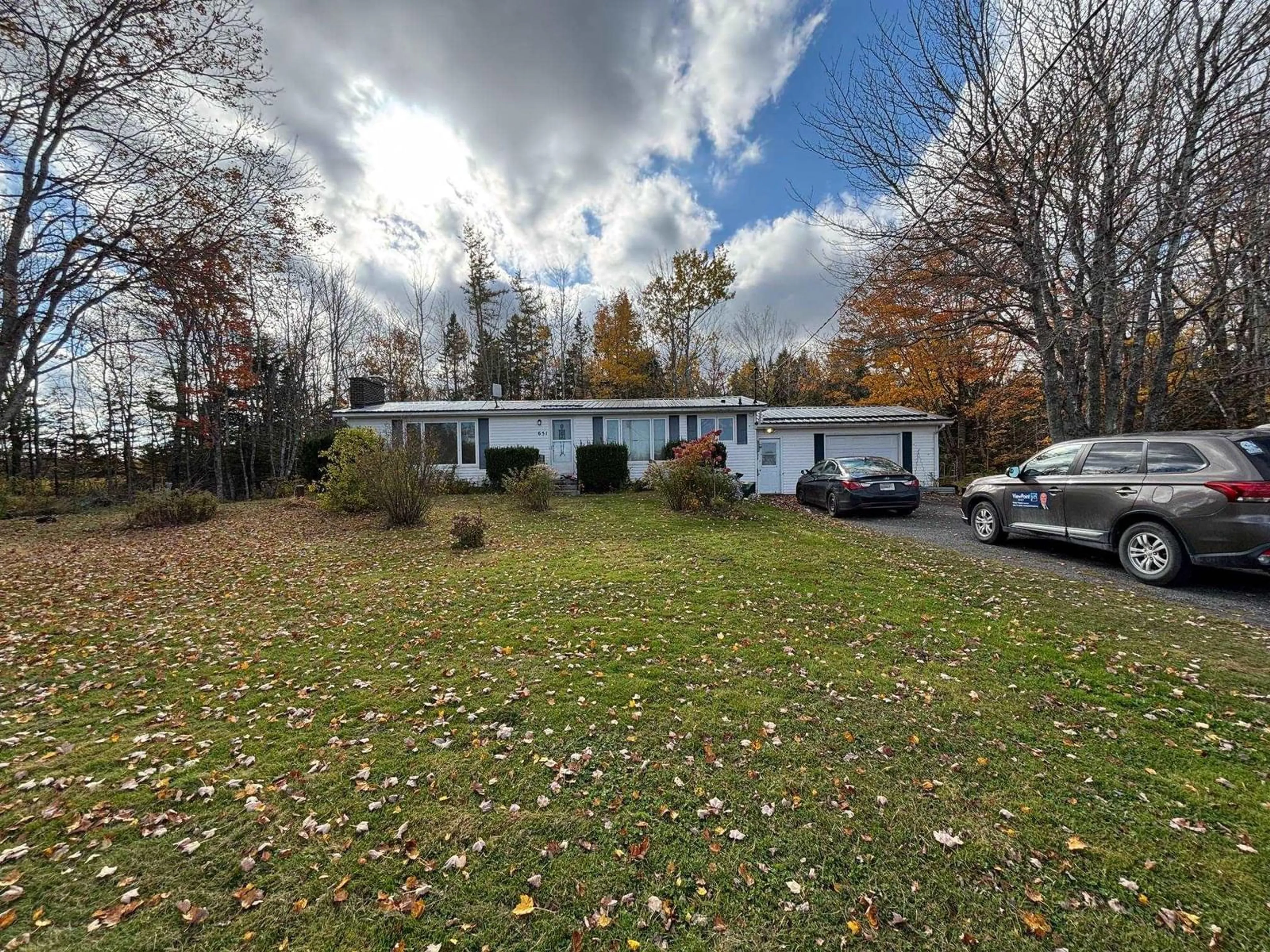 Frontside or backside of a home, the street view for 651 Durham Rd, Scotsburn Nova Scotia B0K 1H0