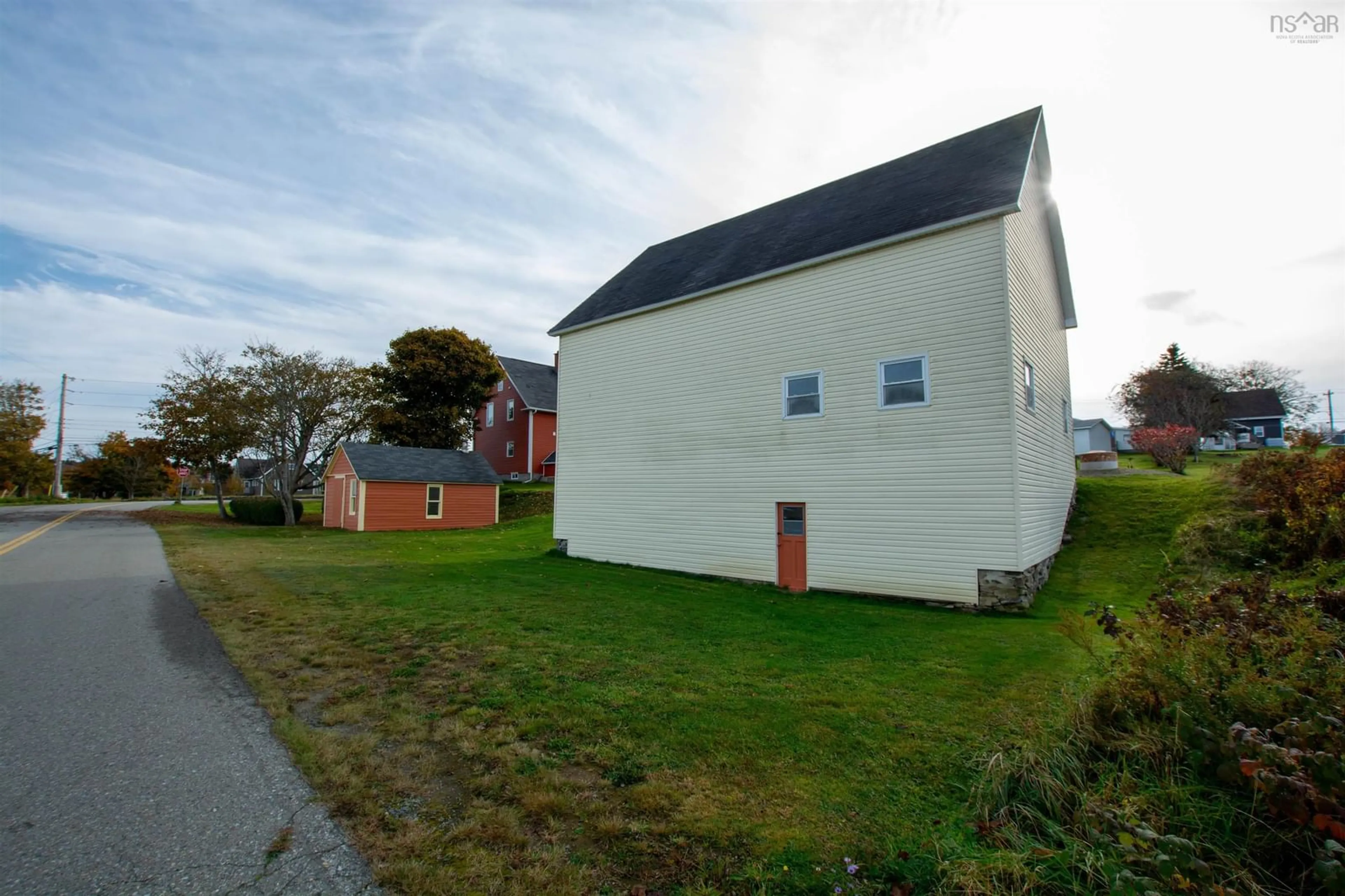 Frontside or backside of a home, the front or back of building for 21 Belliveau Cove Branch Rd, Belliveaus Cove Nova Scotia B0W 1J0